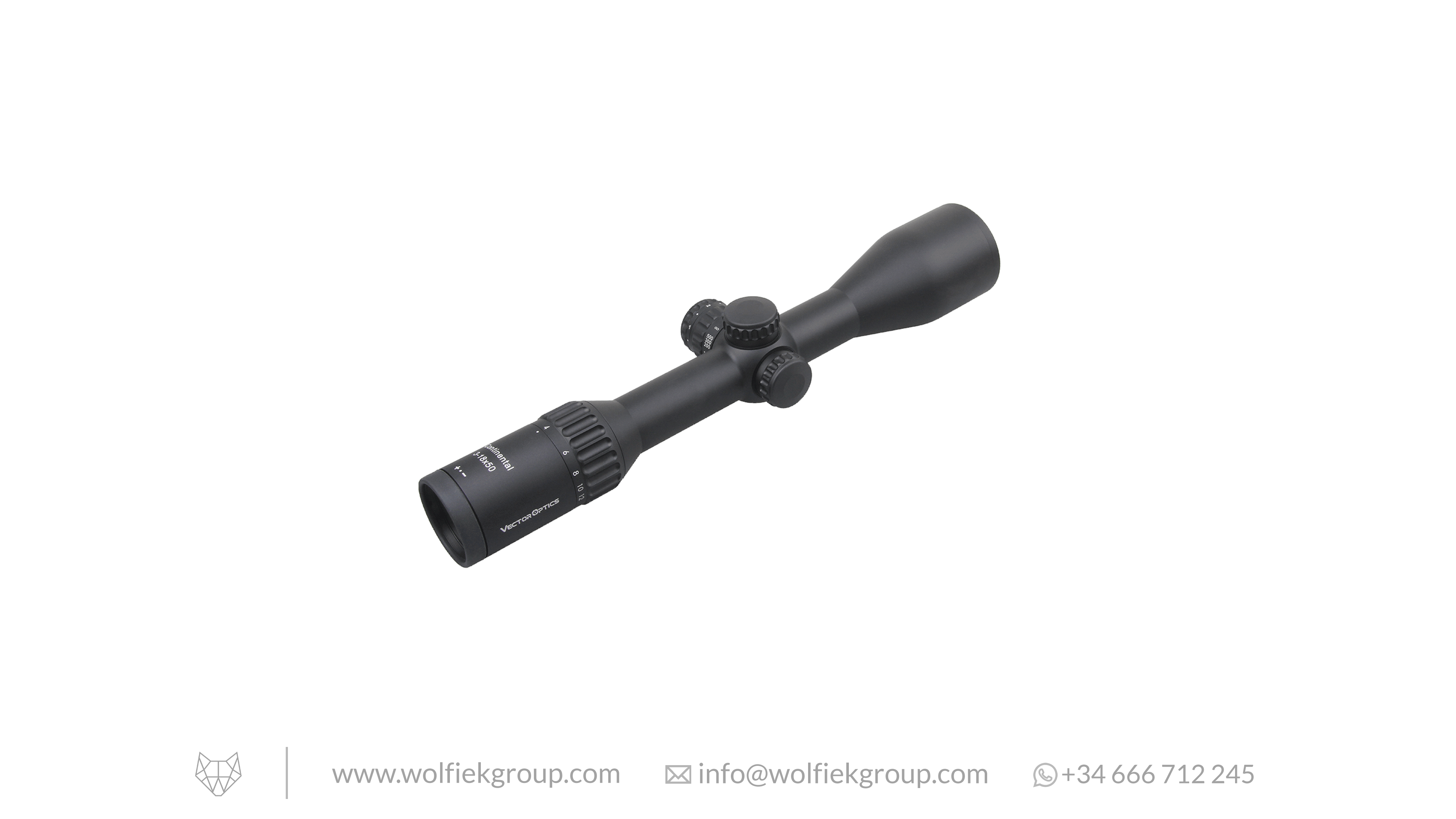 Vector Optics Continental Hunting Scope · x6 3-18x50 CDM SFP