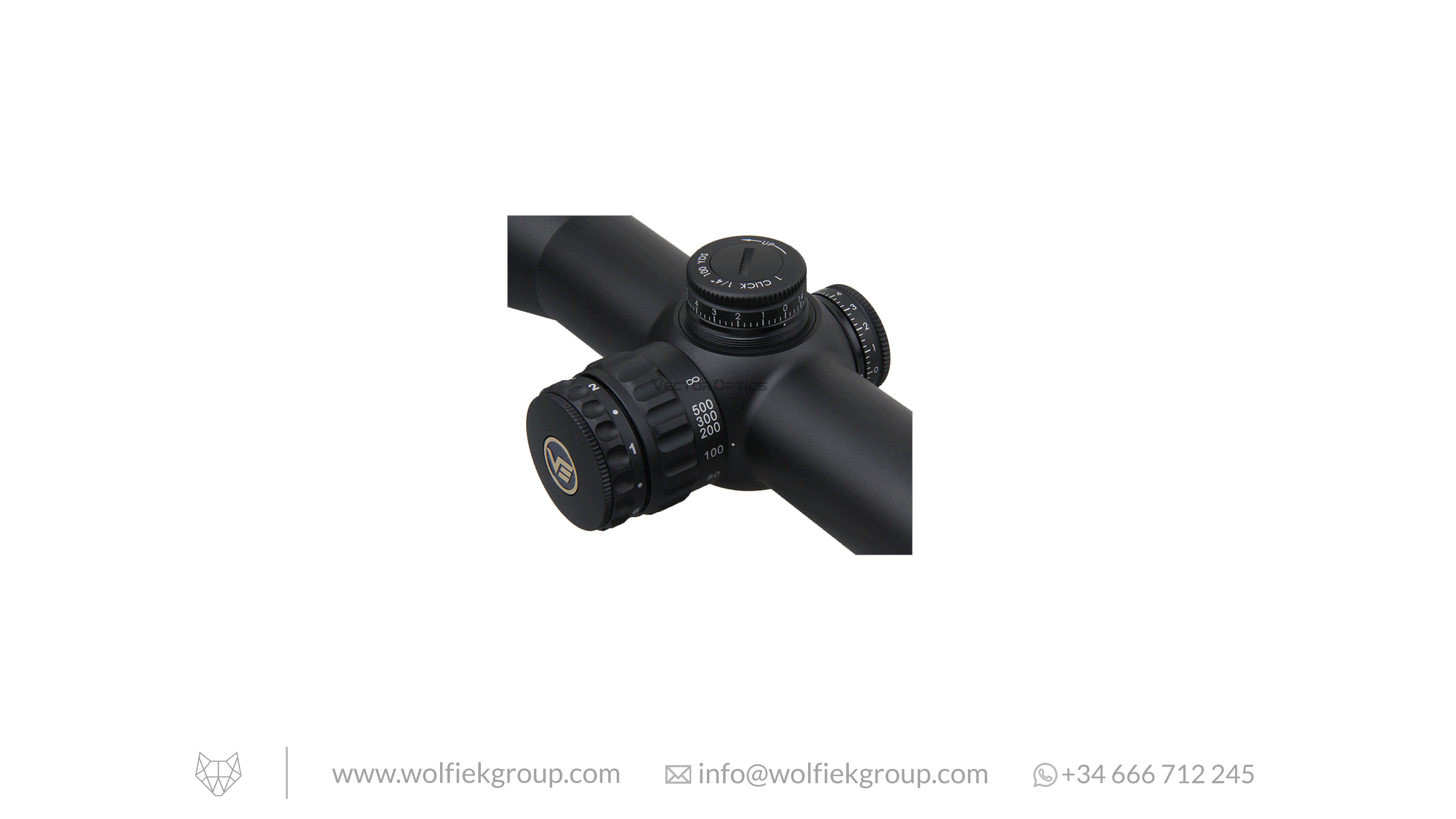 Vector Optics Continental Hunting Scope · x6 3-18x50 CDM SFP