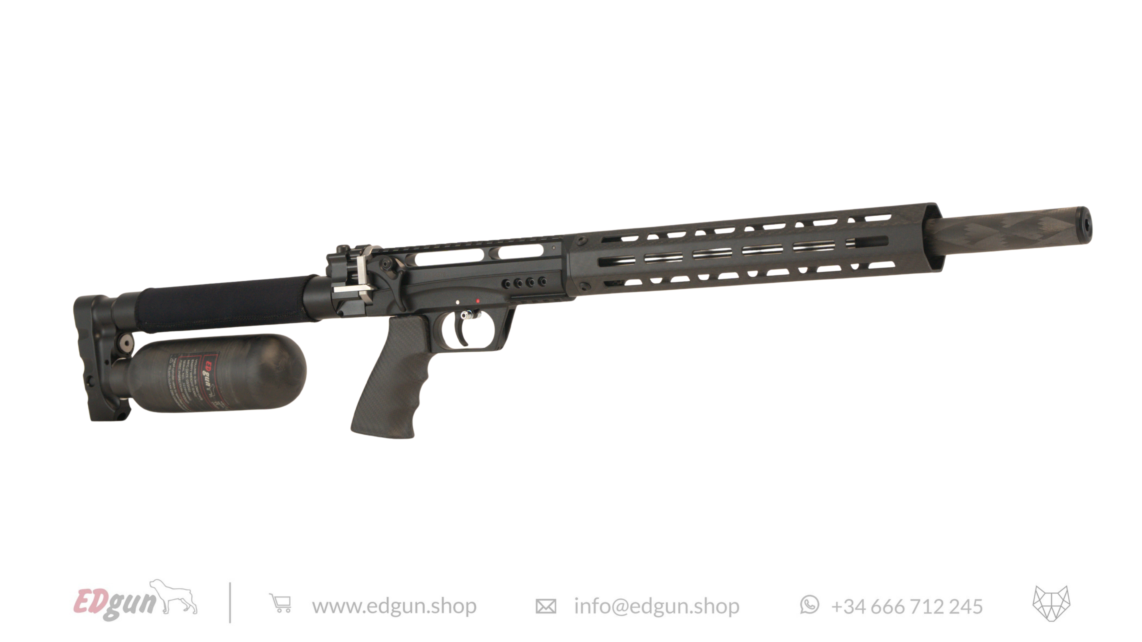 EDgun Leshiy 2 Lite HP Air Rifle - Tuned by Wolfiek - Cal .22 (5.5mm)