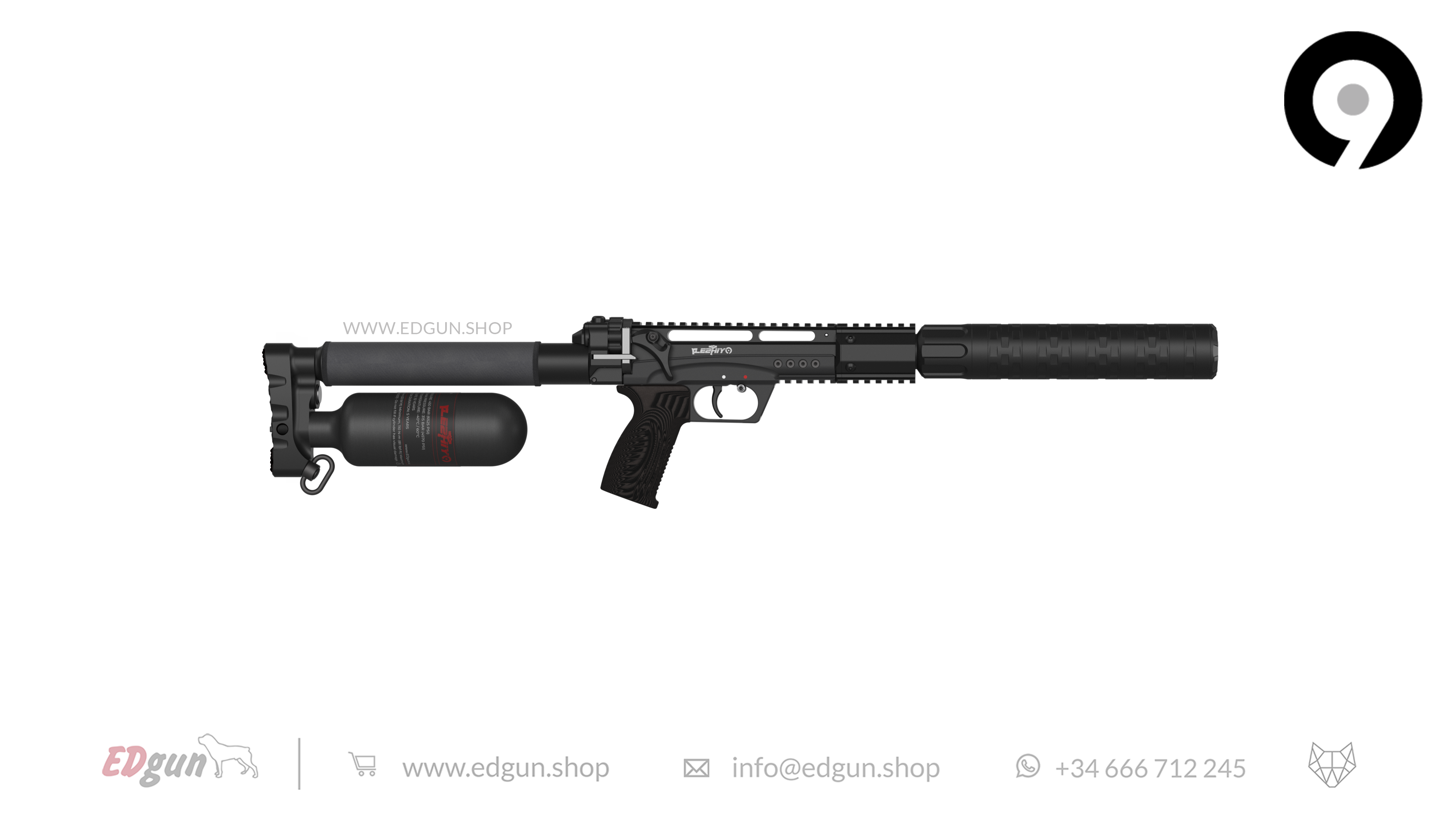 Leshiy 2 NINE · All Black · Special Edition · Cal .35 (9mm)