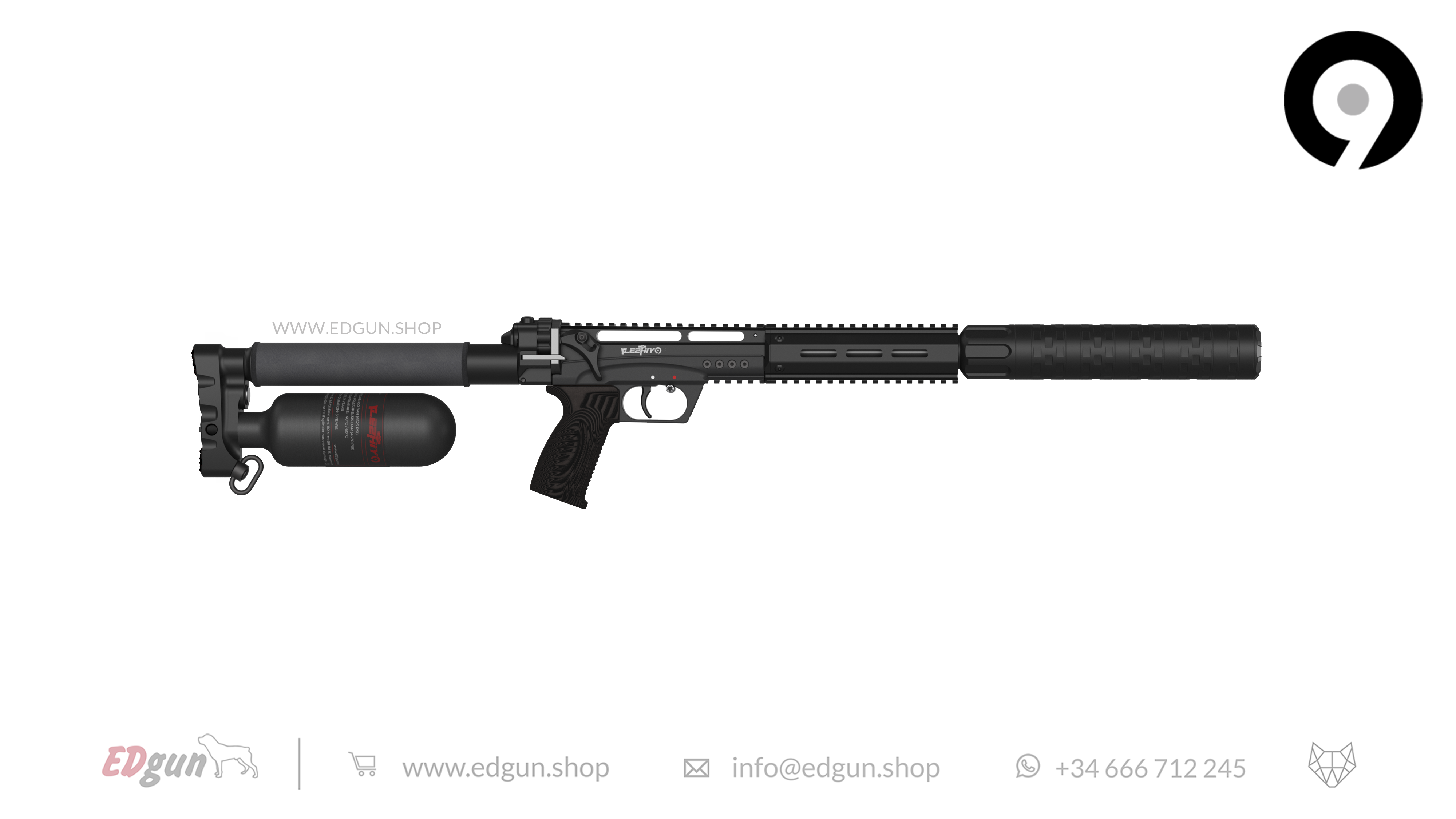 Leshiy 2 NINE · All Black · Special Edition · Cal .35 (9mm)
