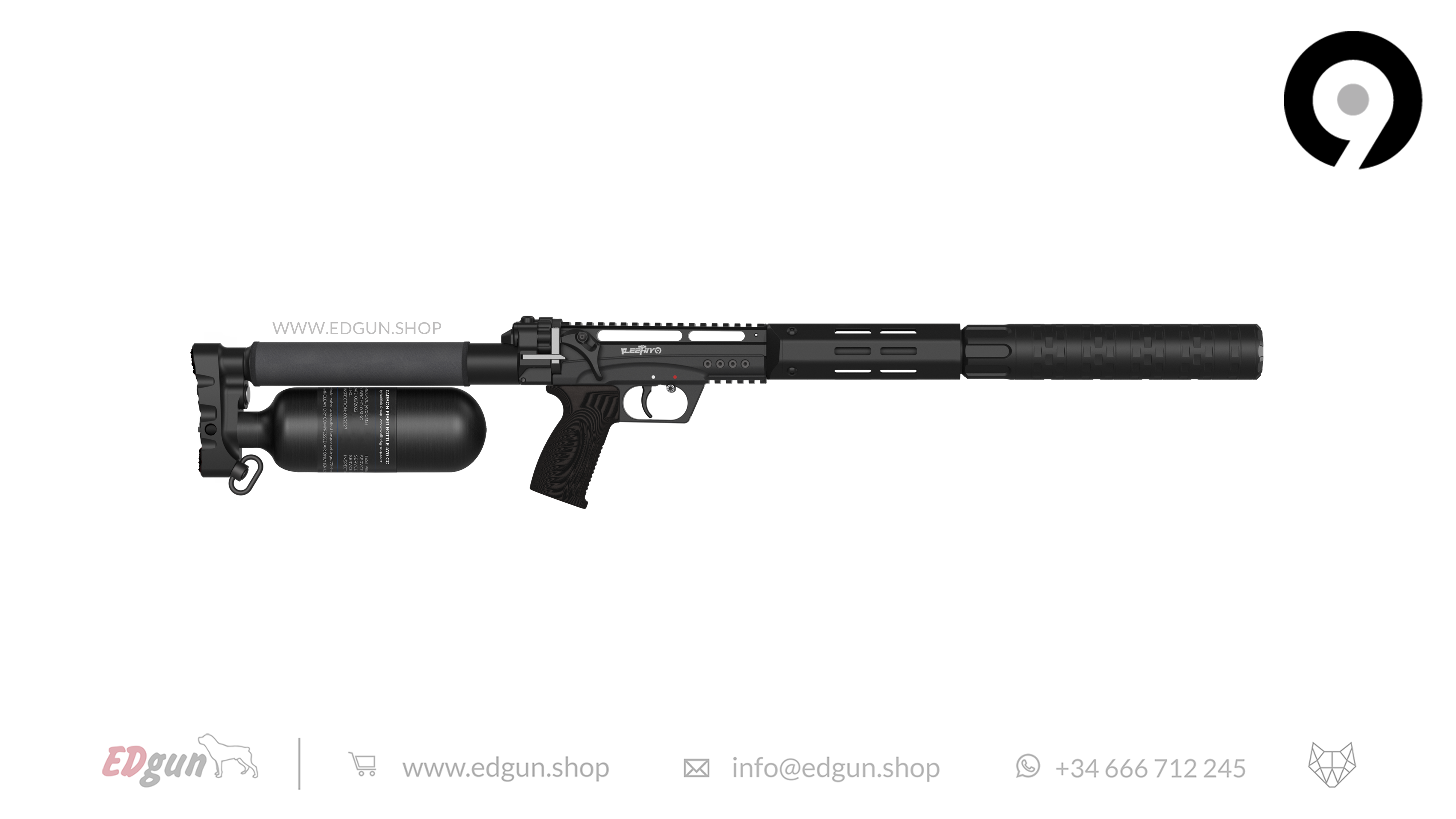 Leshiy 2 NINE · All Black · Special Edition · Cal .35 (9mm)