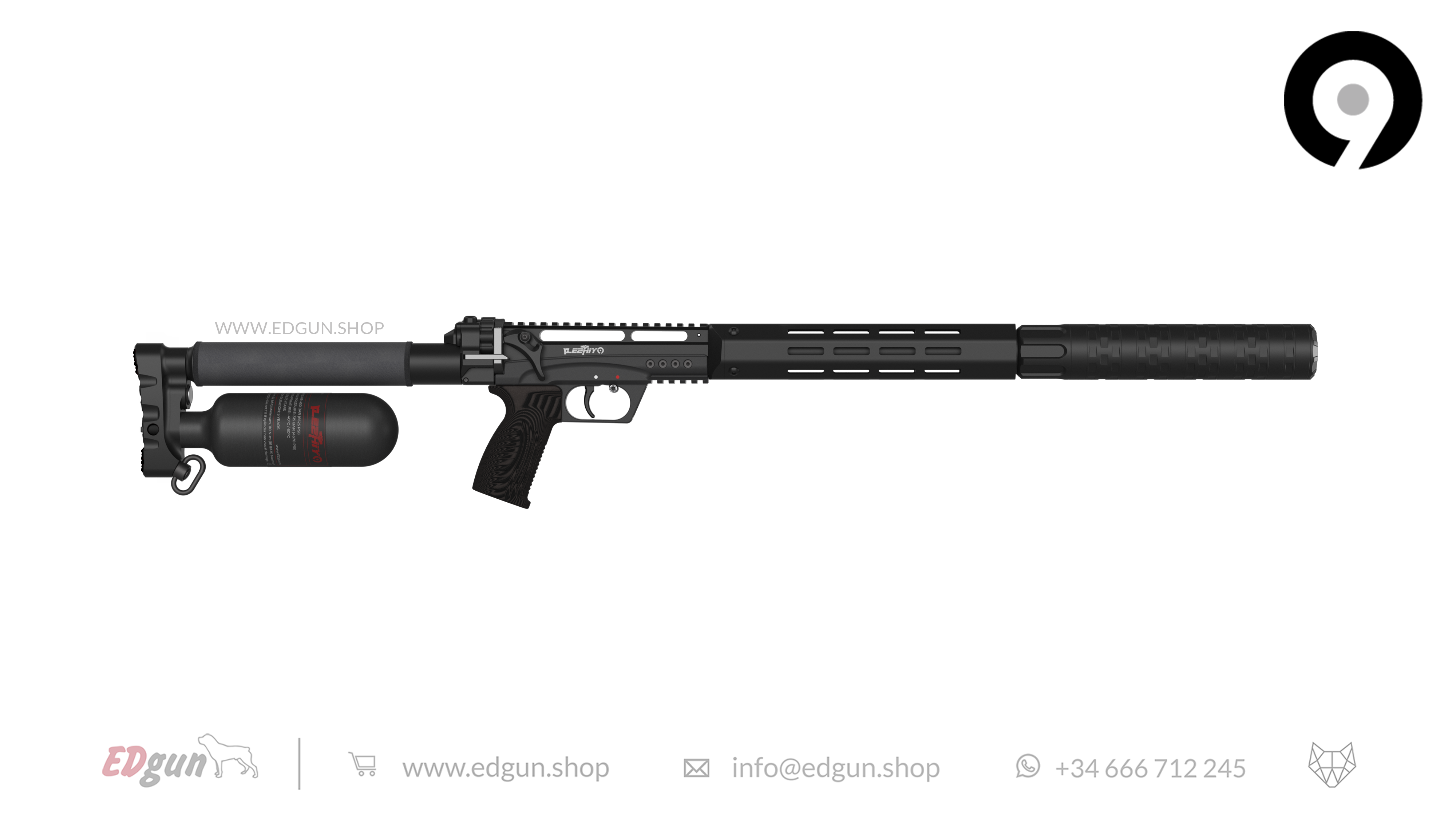Leshiy 2 NINE · All Black · Special Edition · Cal .35 (9mm)