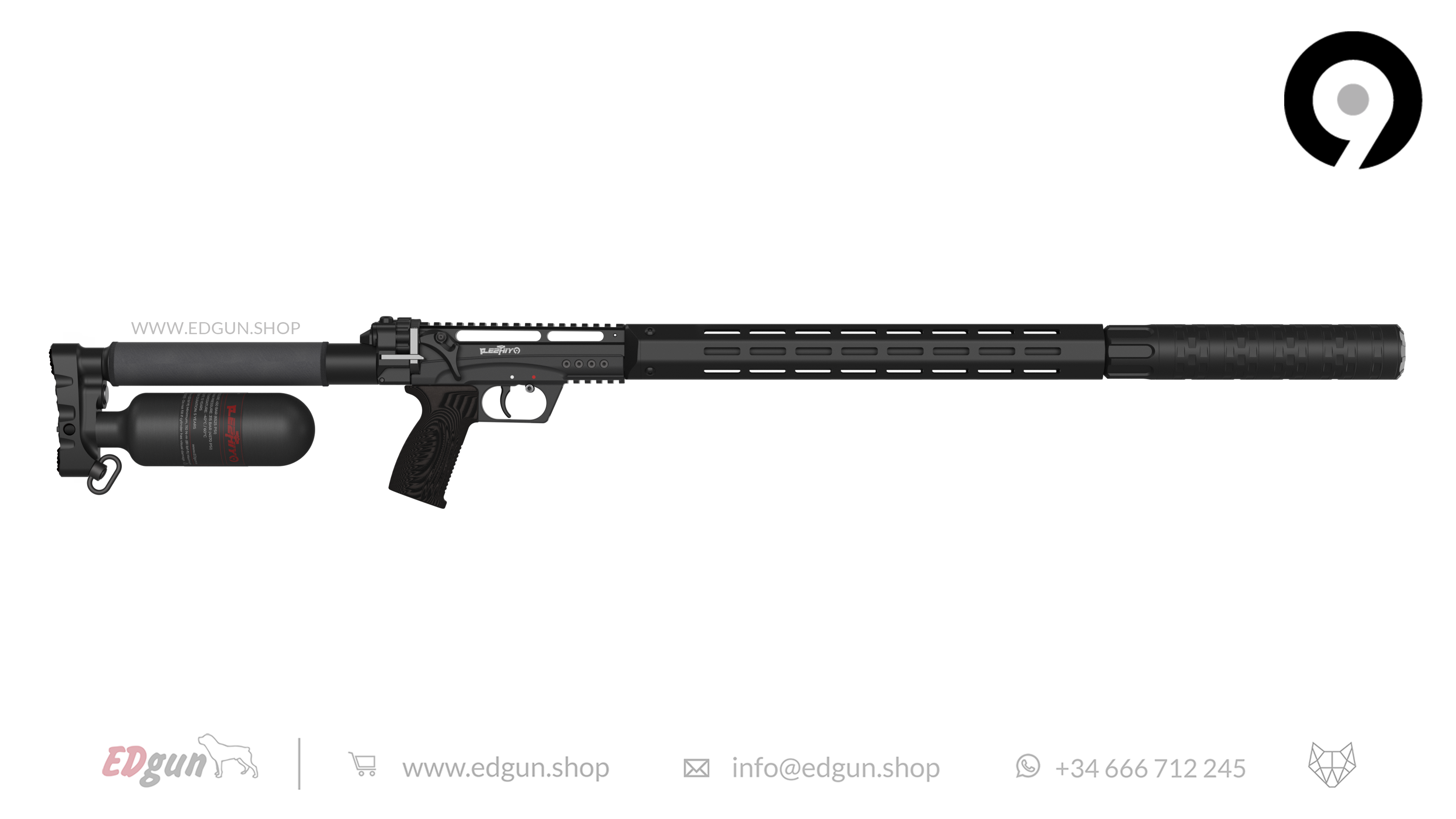 Leshiy 2 NINE · All Black · Special Edition · Cal .35 (9mm)