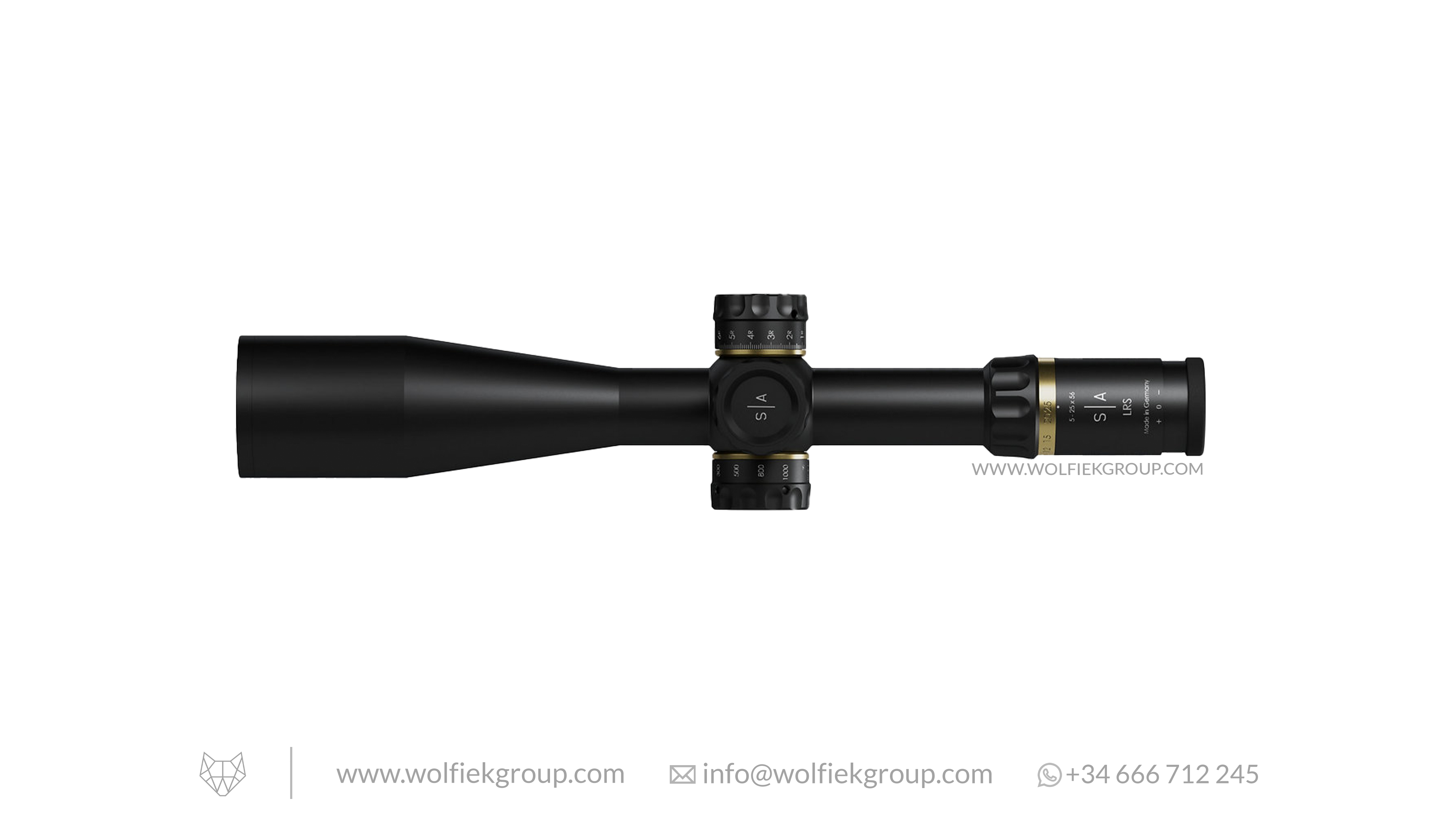 Scandinavian Arms LRS Riflescope · 5-25x56 MCR