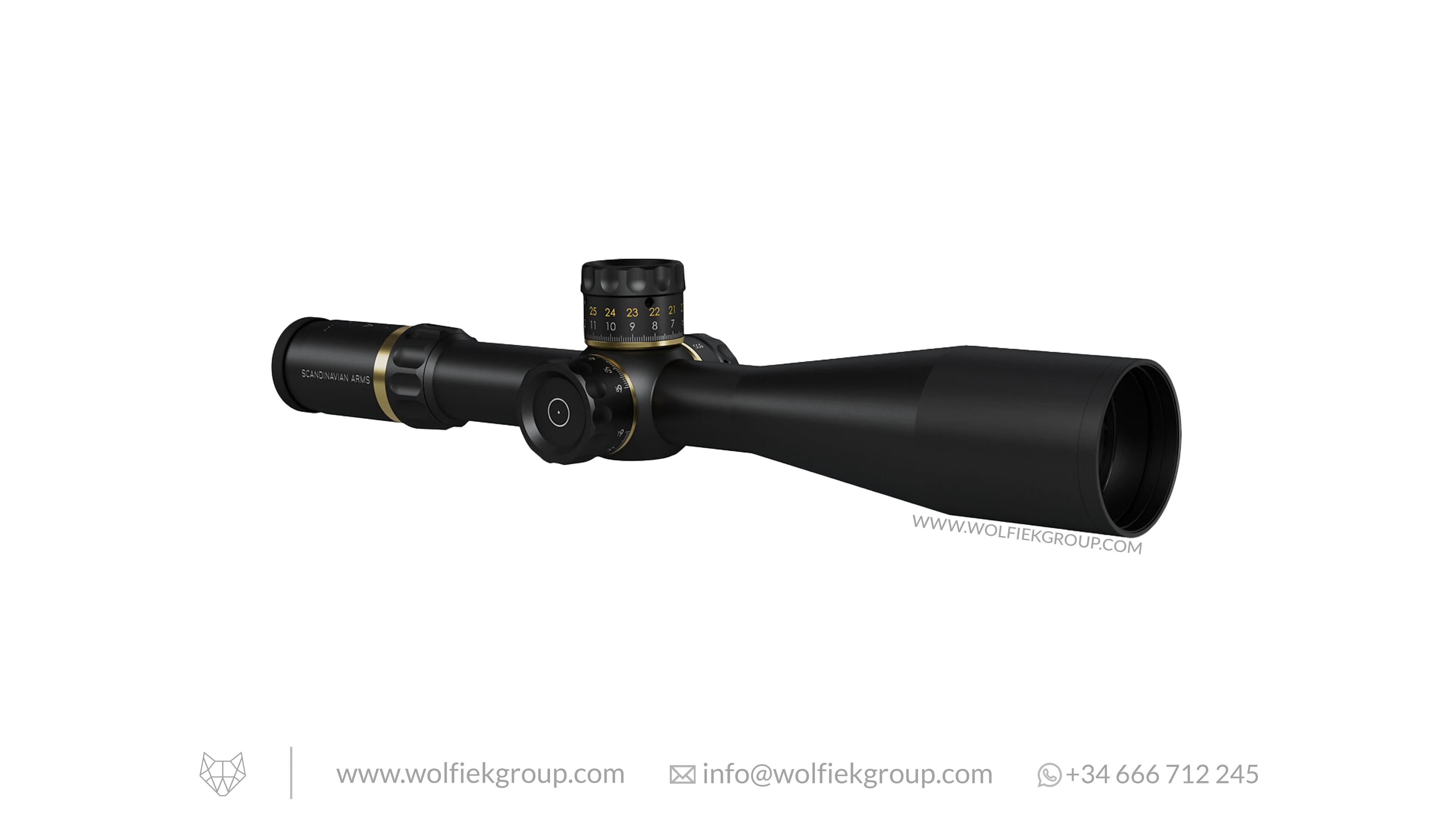 Scandinavian Arms LRS Riflescope · 5-25x56 MCR