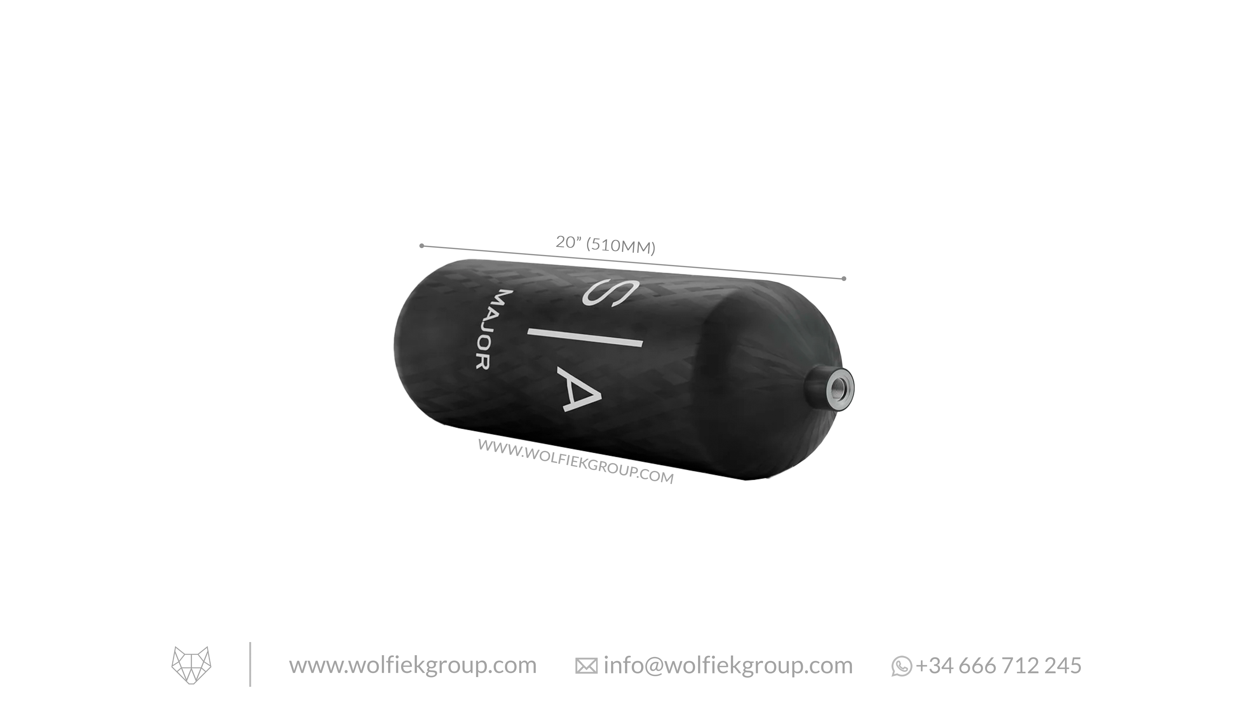 Scandinavian Arms Major PCP Air Tank (6.8L)