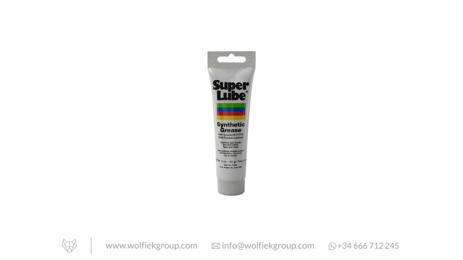 Tube of Super Lube silicone grease that hydrates the carbine