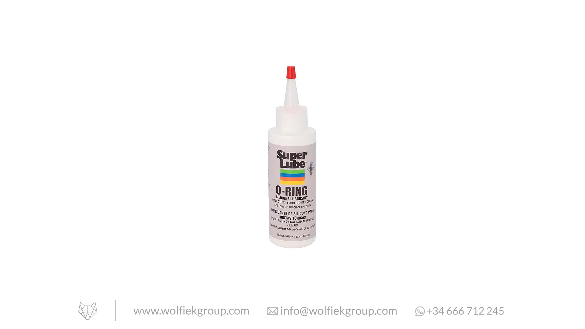 Tube of Super Lube silicone grease that hydrates the carbine 118.29ml