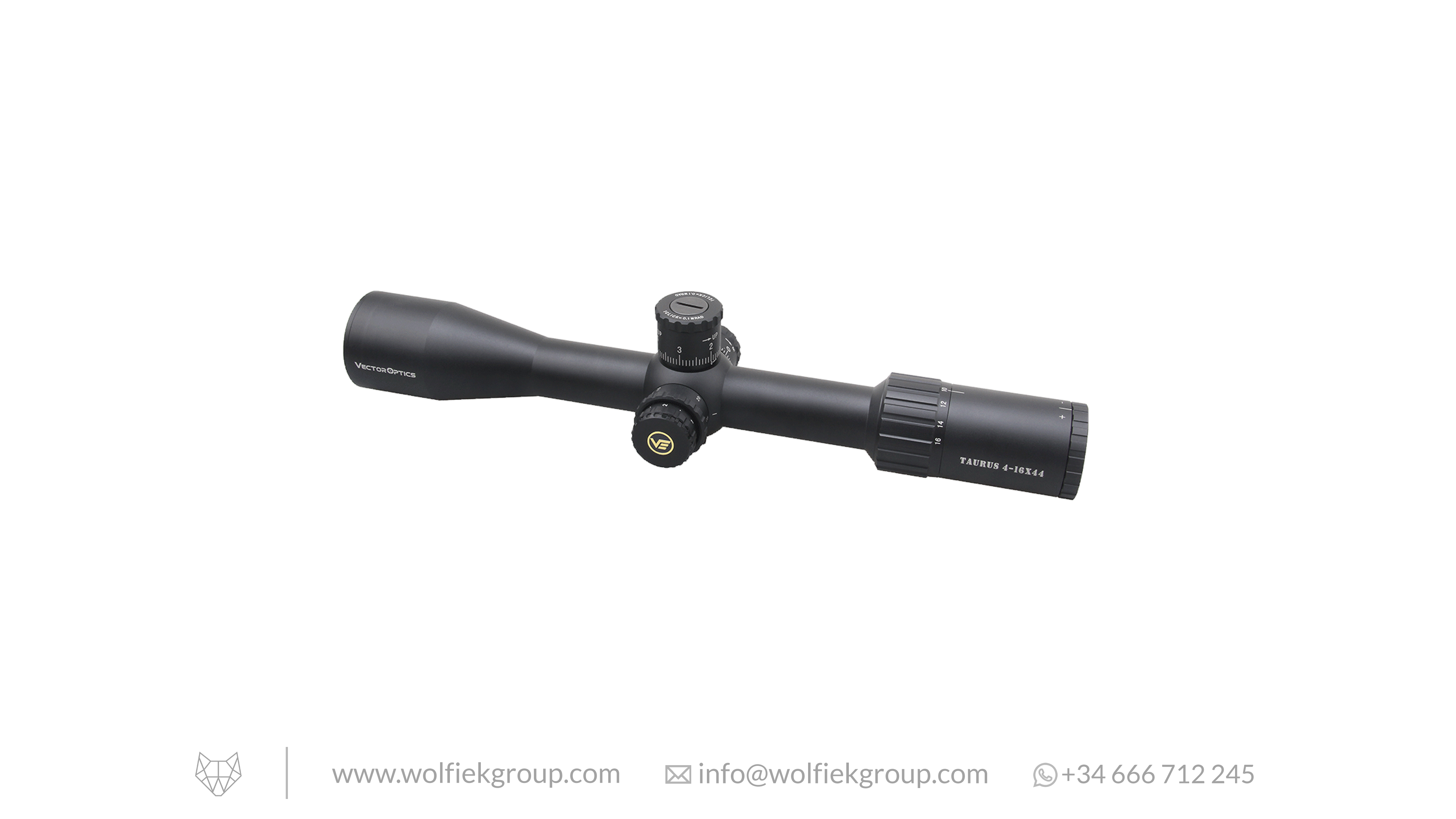 Vector Optics Taurus Riflescope · 4-16x44 HD SFP