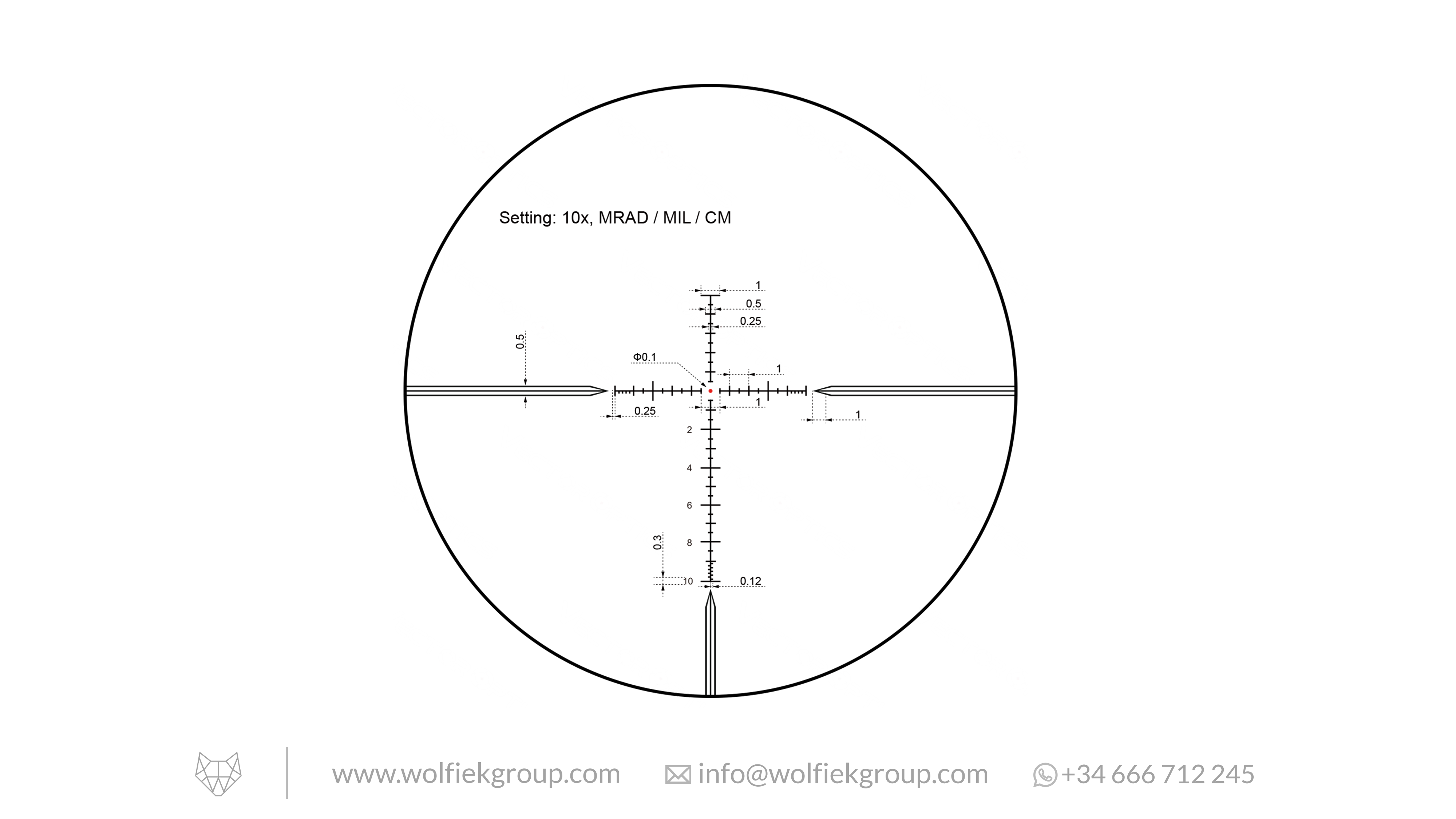 Vector Optics Taurus Riflescope · 4-16x44 HD SFP