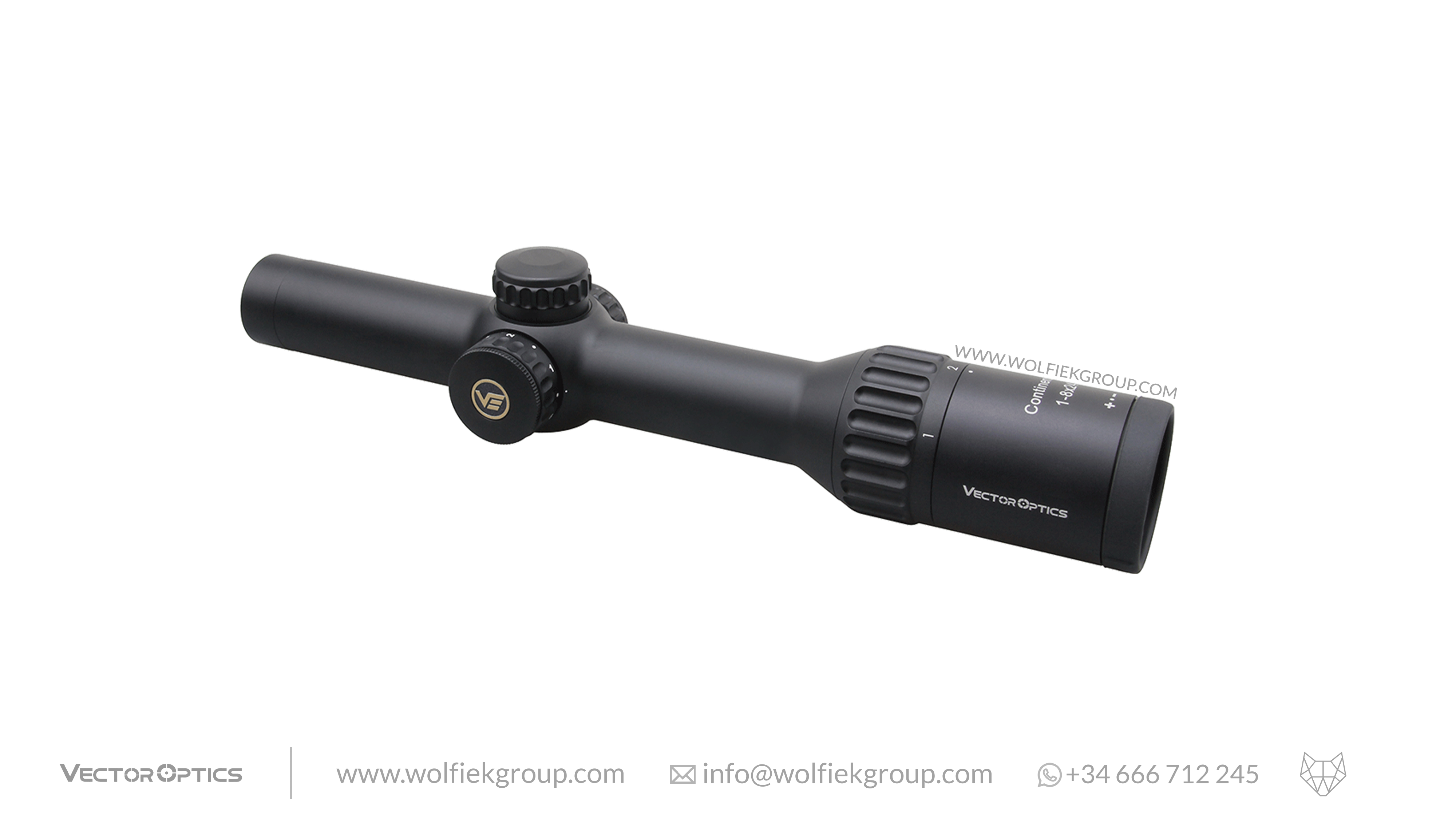 Vector Optics Continental Riflescope Hunting · x8 1-8x24 ED SFP
