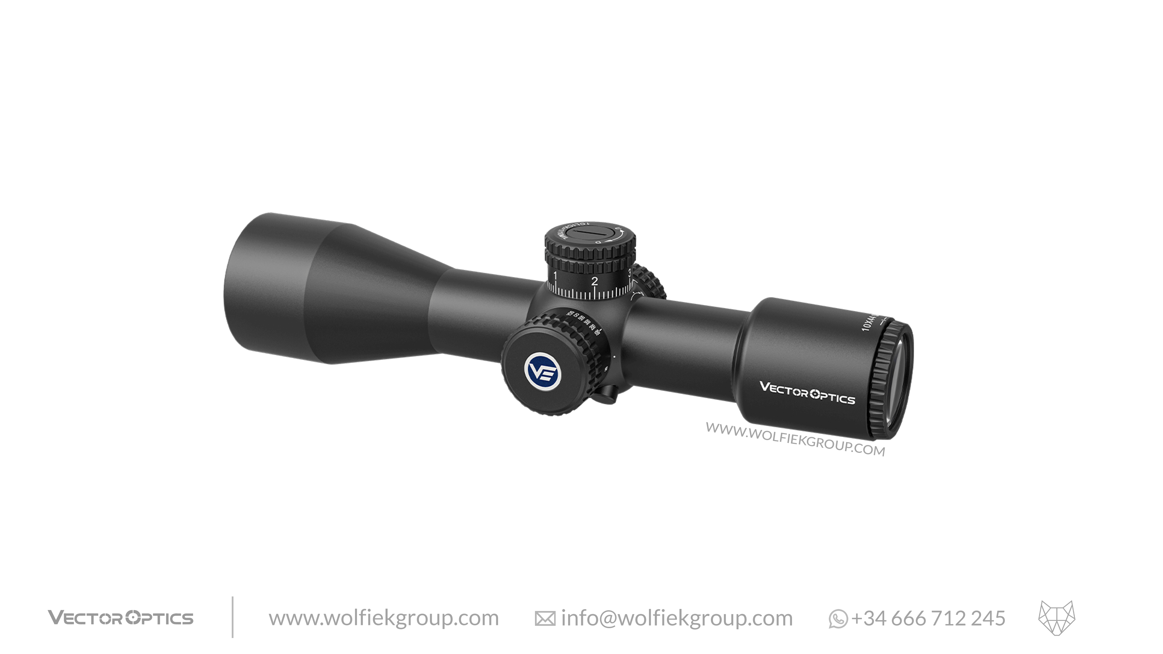 Vector Optics Veyron Riflescope · 10X44 SFP