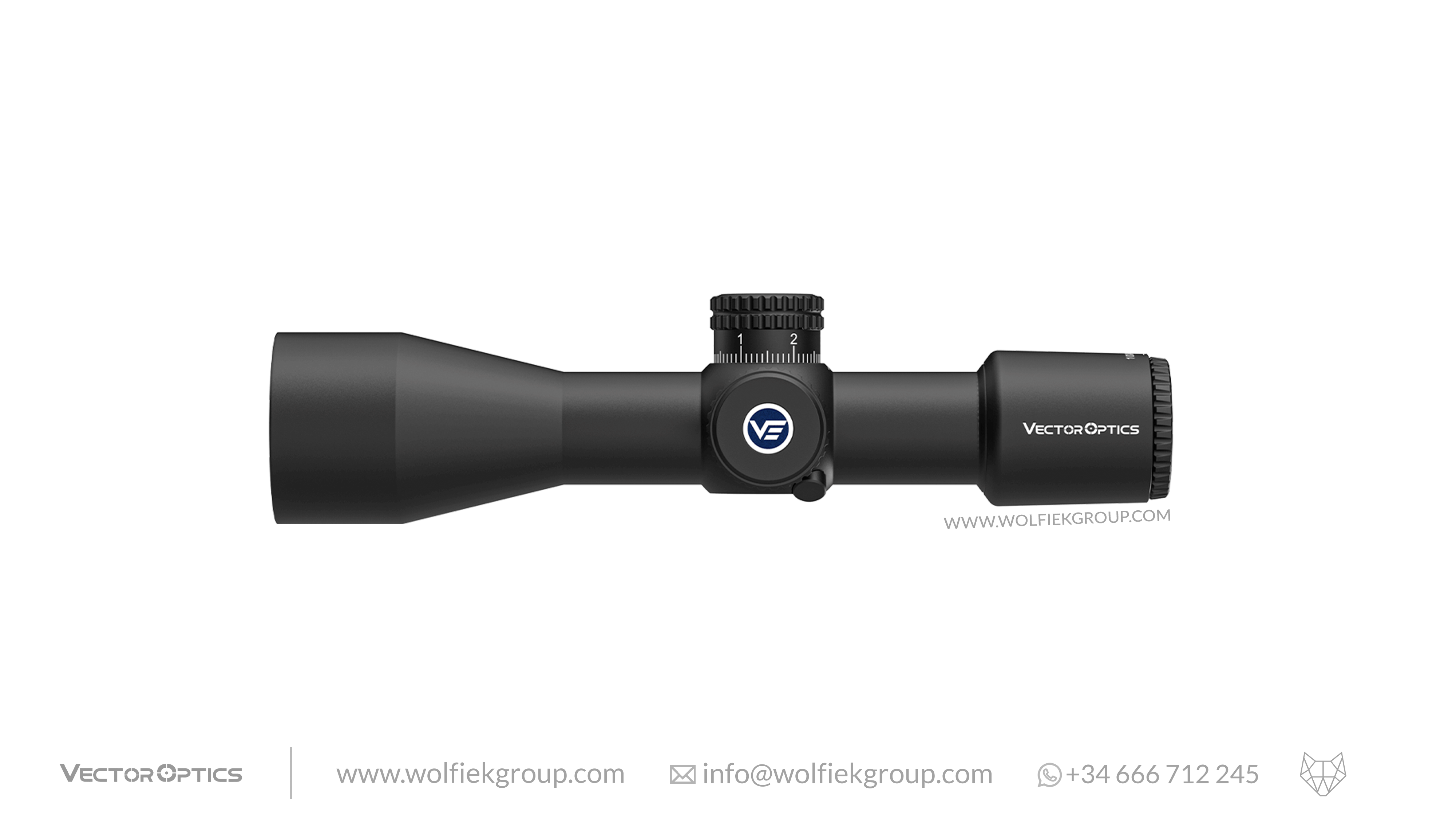 Vector Optics Veyron Riflescope · 10X44 SFP