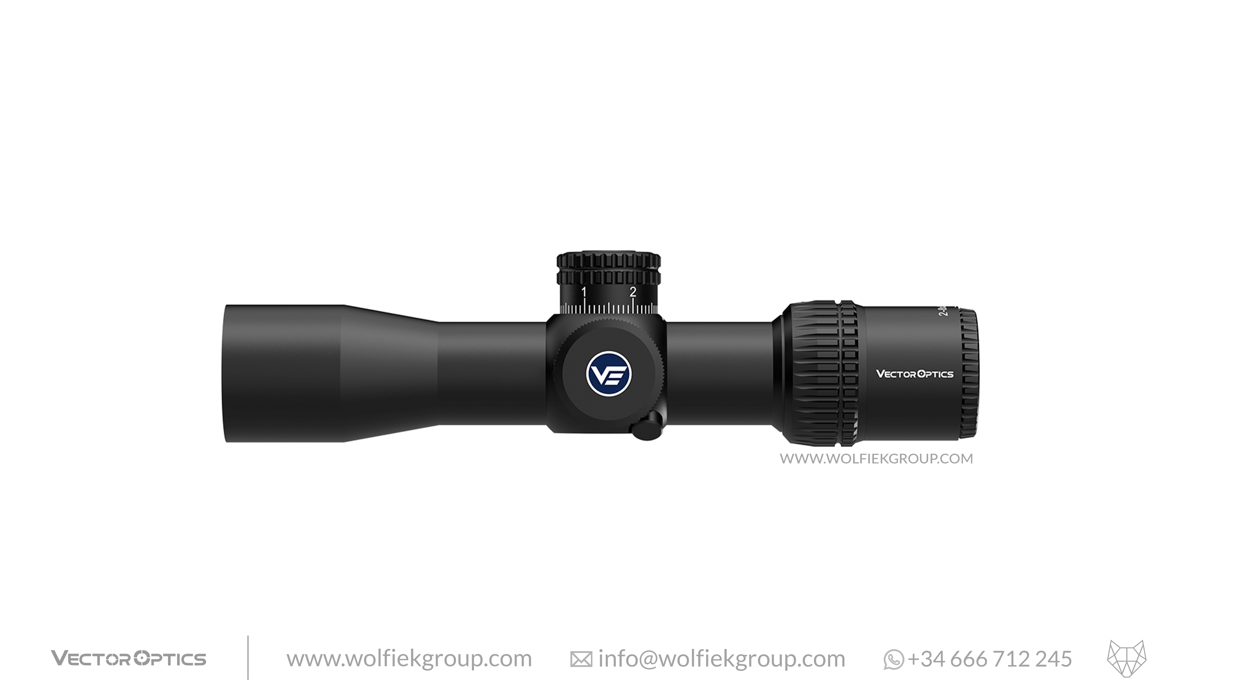 Vector Optics Veyron Riflescope · 2-8x32 IR SFP