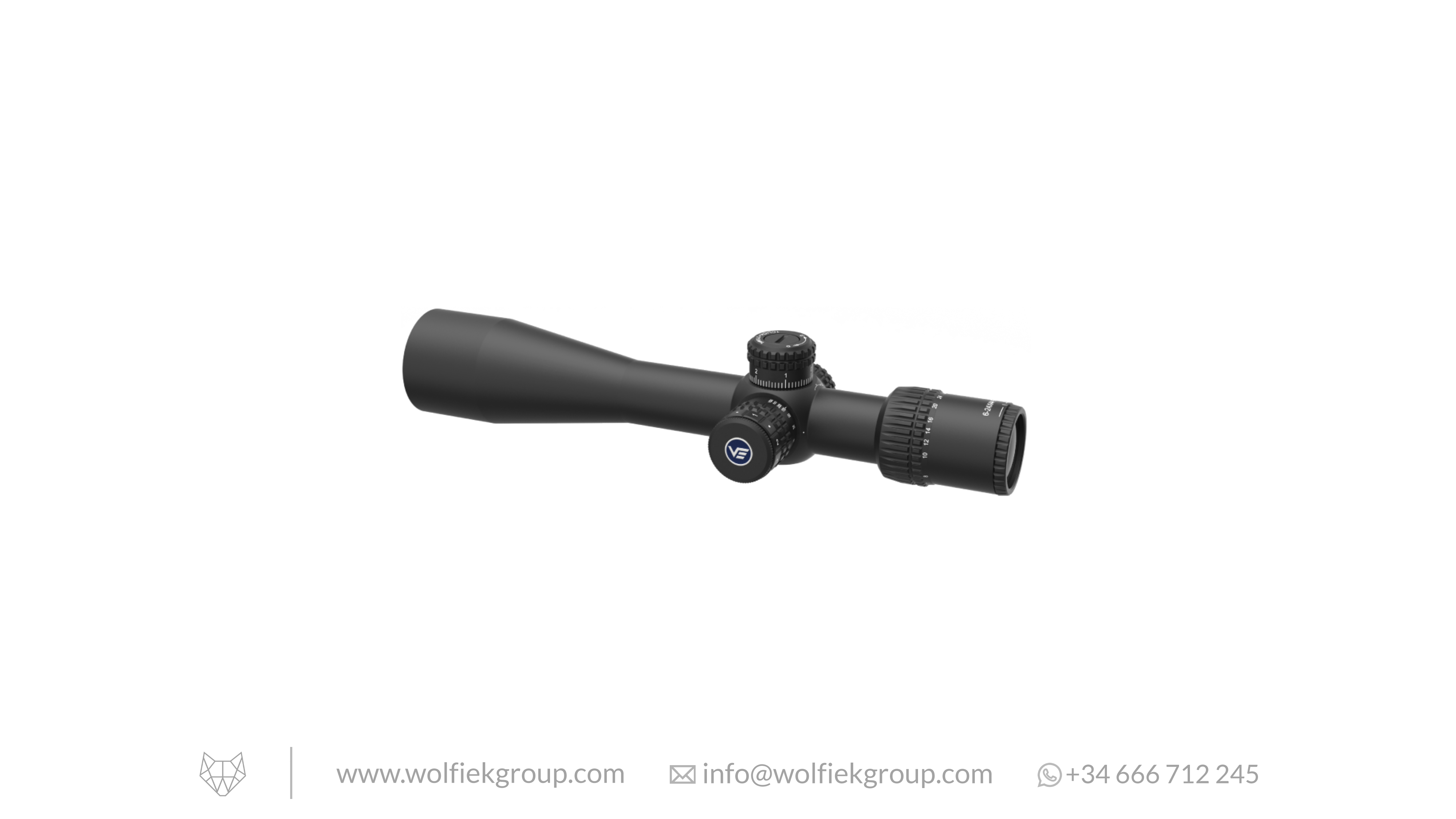 Vector Optics Veyron Compact Riflescope · 6-24x44IR SFP