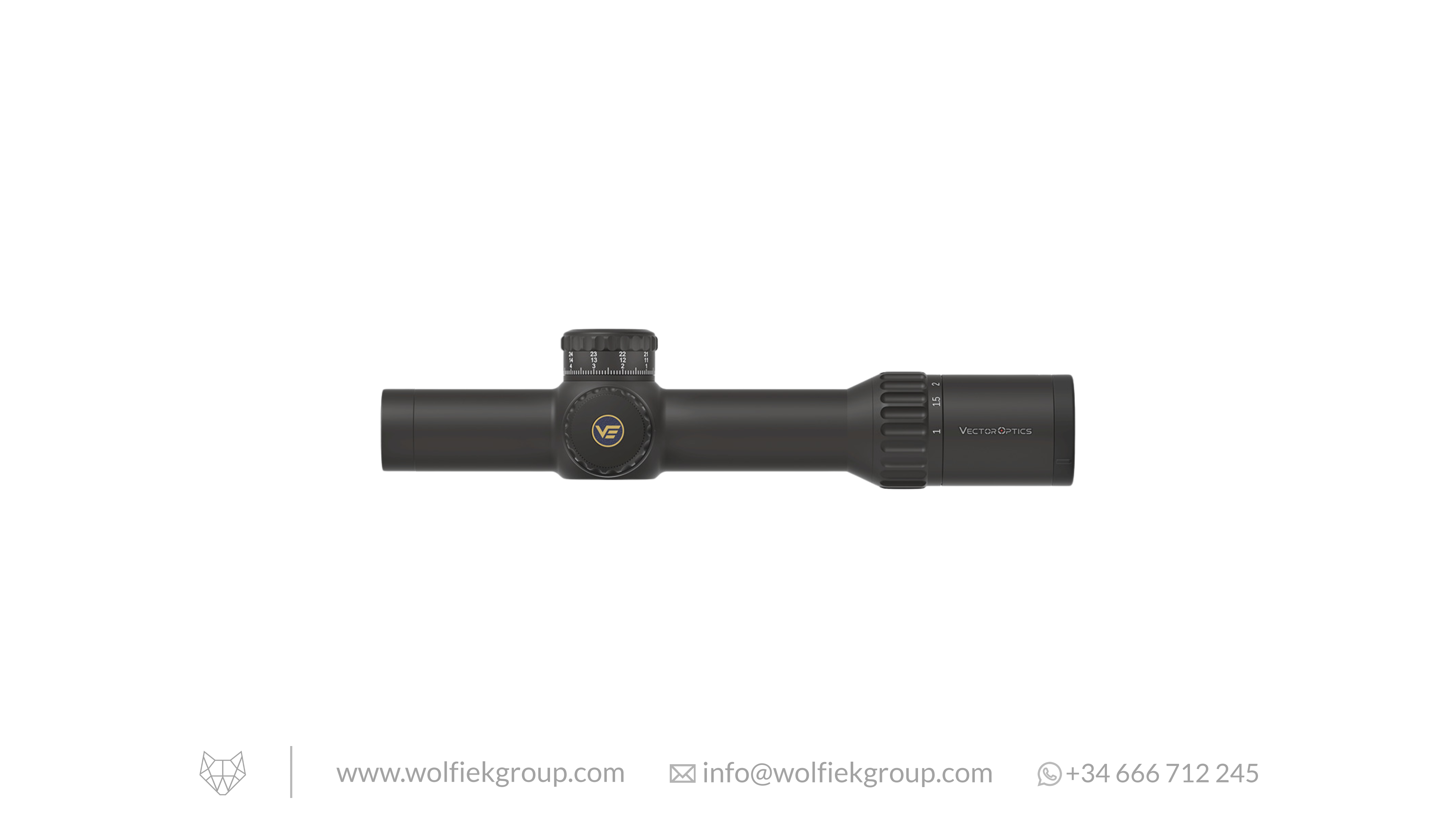Vector Optics Continental Riflescope · x10 1-10x28 ED RAR-C