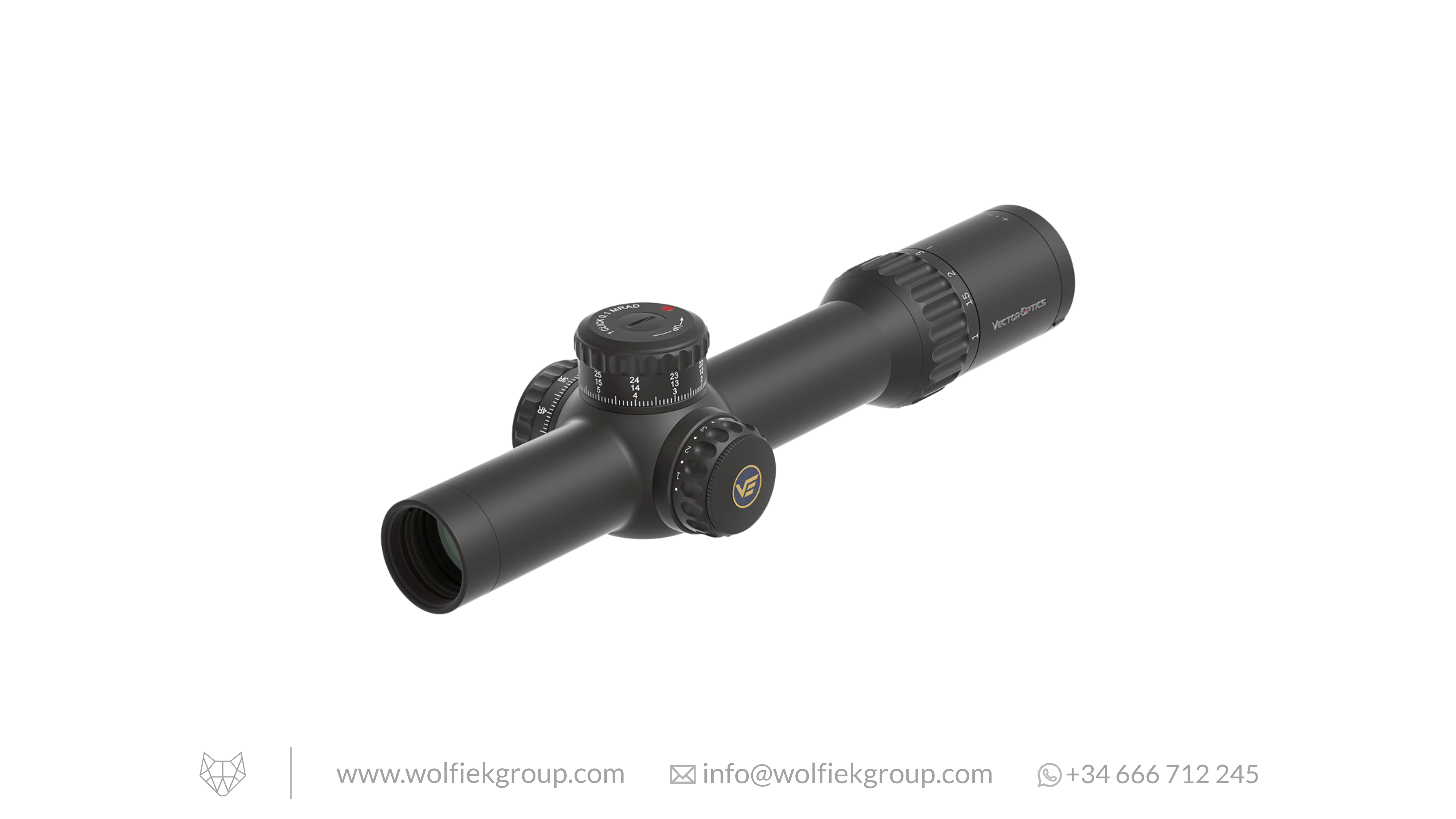 Vector Optics Continental Riflescope · x10 1-10x28 ED RAR-C