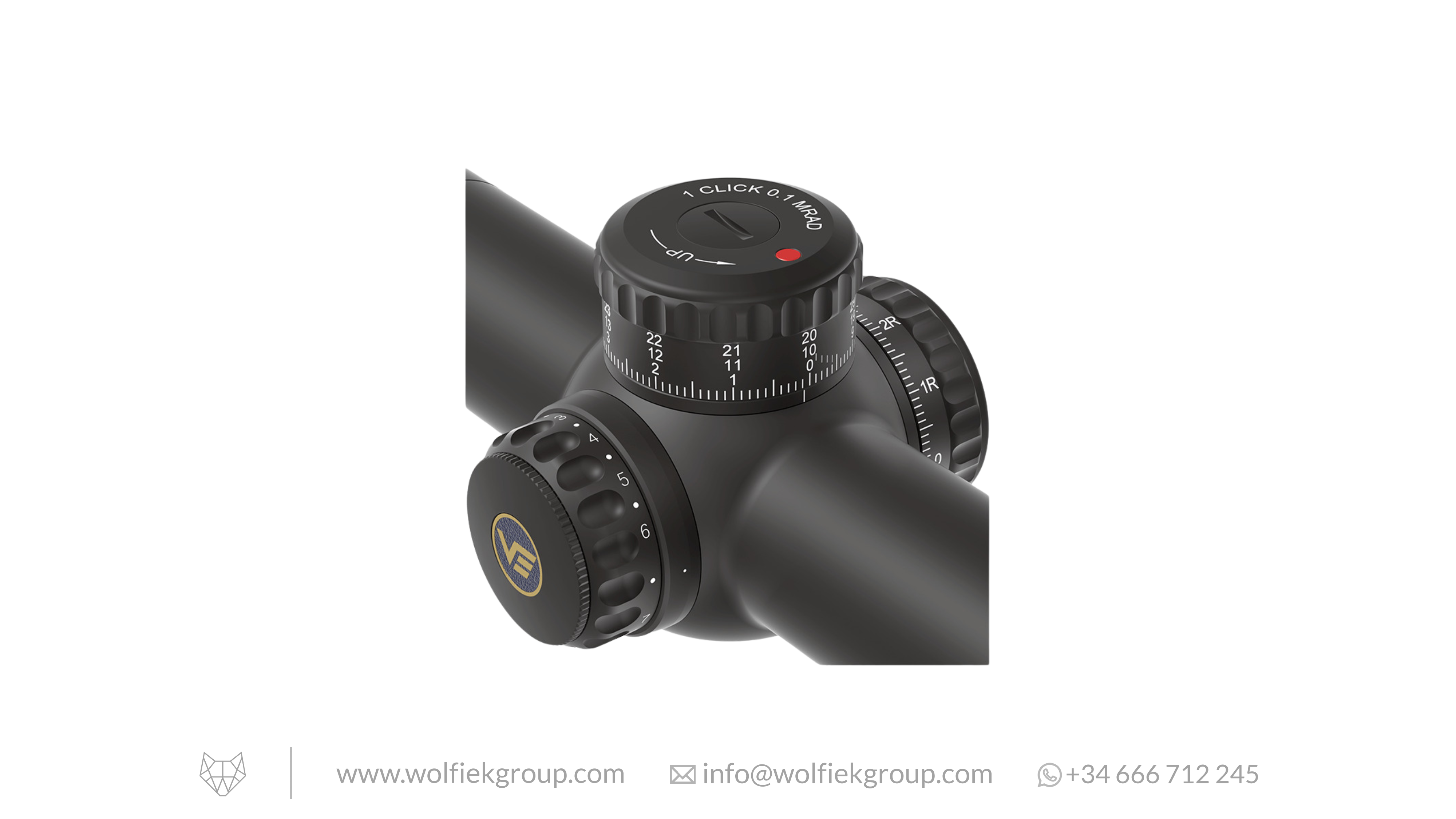 Vector Optics Continental Riflescope · x10 1-10x28 ED RAR-C