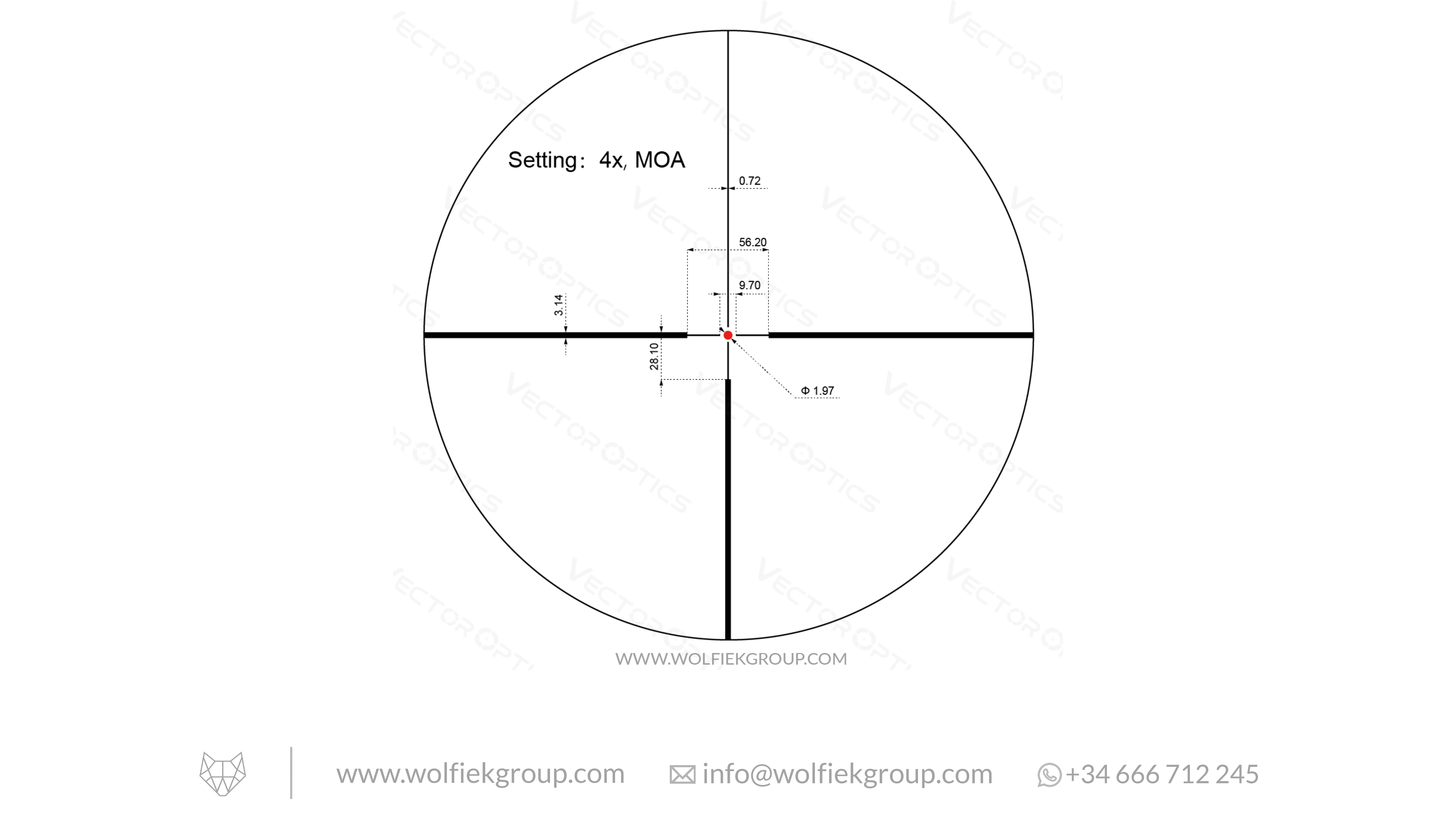 Vector Optics Continental Riflescope Hunting · x8 1-8x24 ED SFP