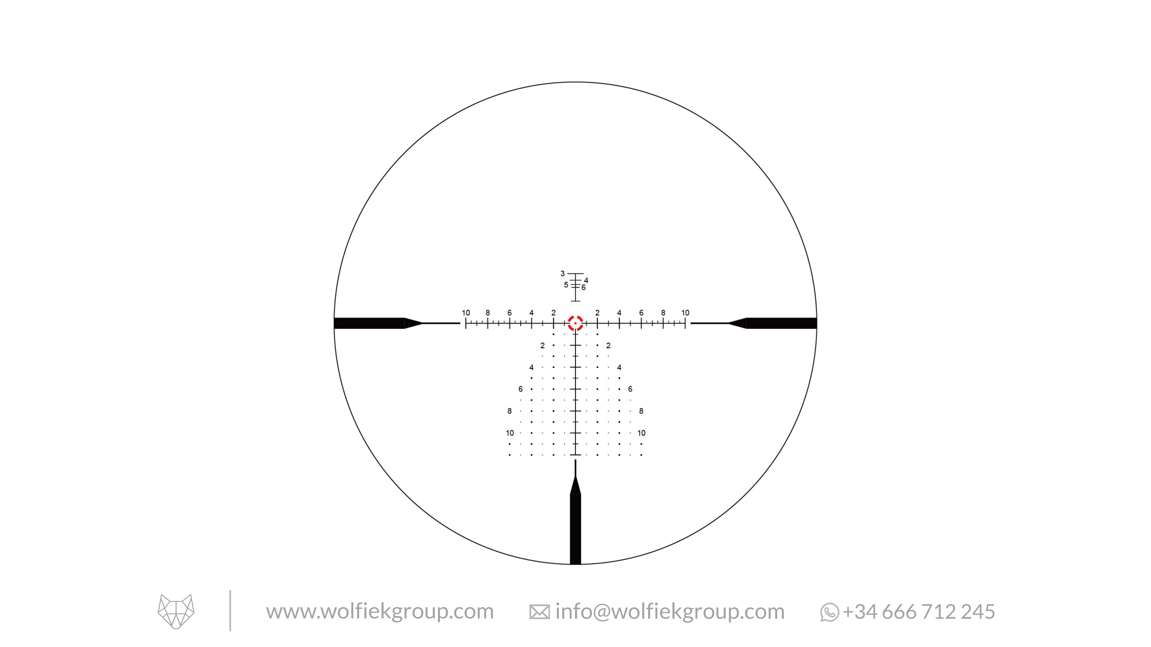 Vector Optics Continental Riflescope · x10 1-10x28 ED RAR-C