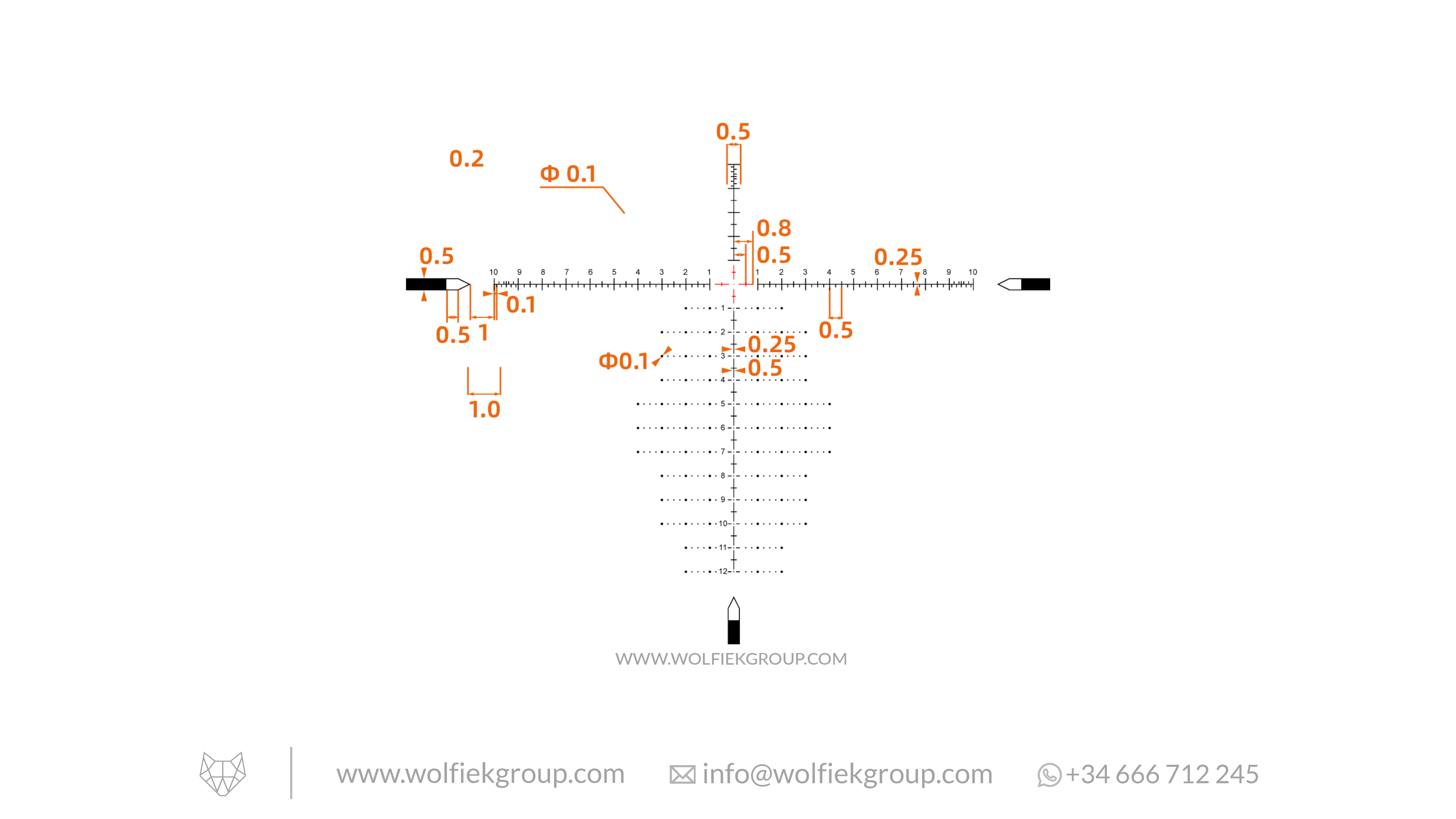 Vector Optics Taurus Riflescope · 6-24x50 HD MIL