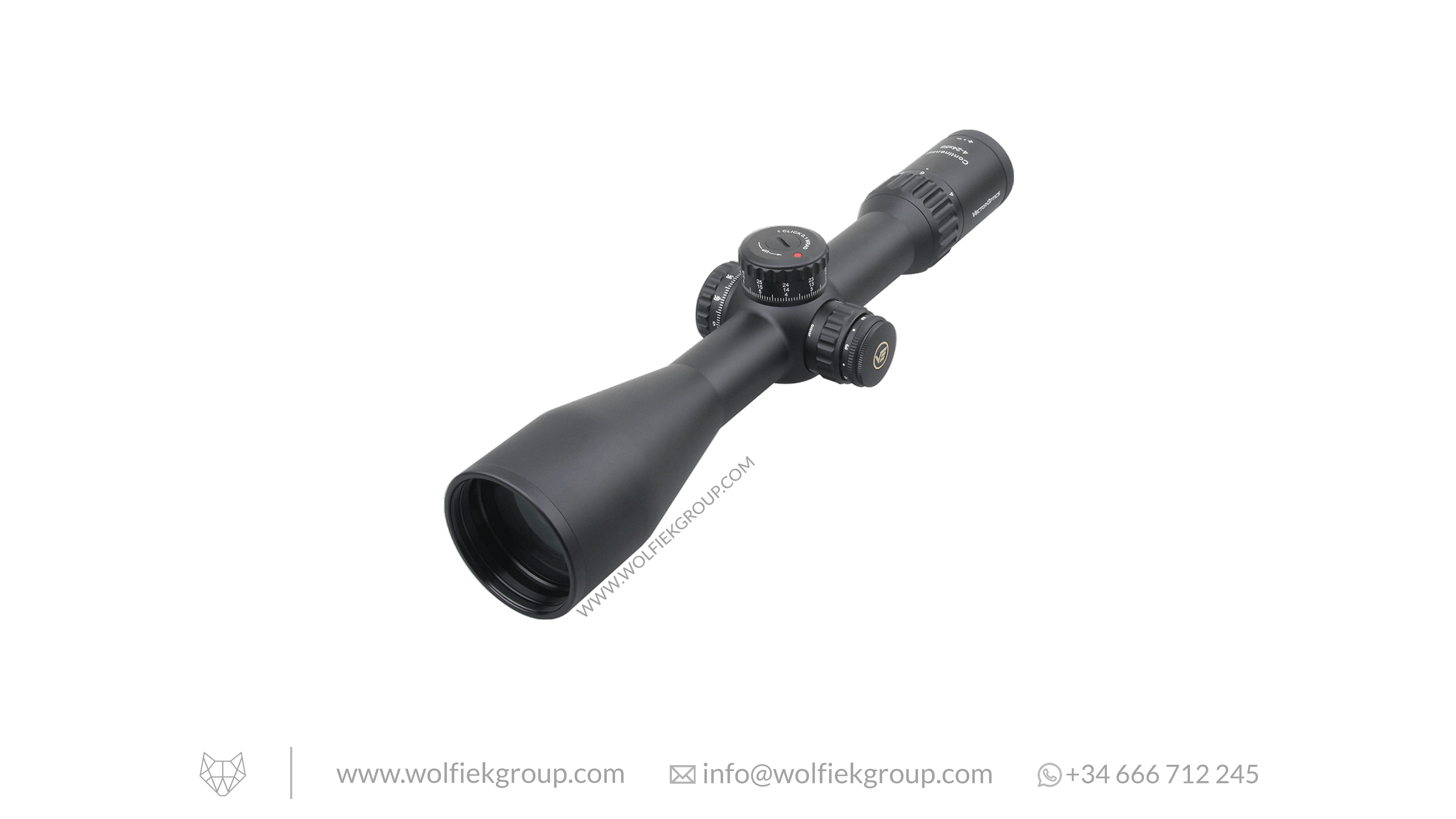 Vector Optics Continental Tactical Riflescope · x6 4-24x56 VCT FFP PRS
