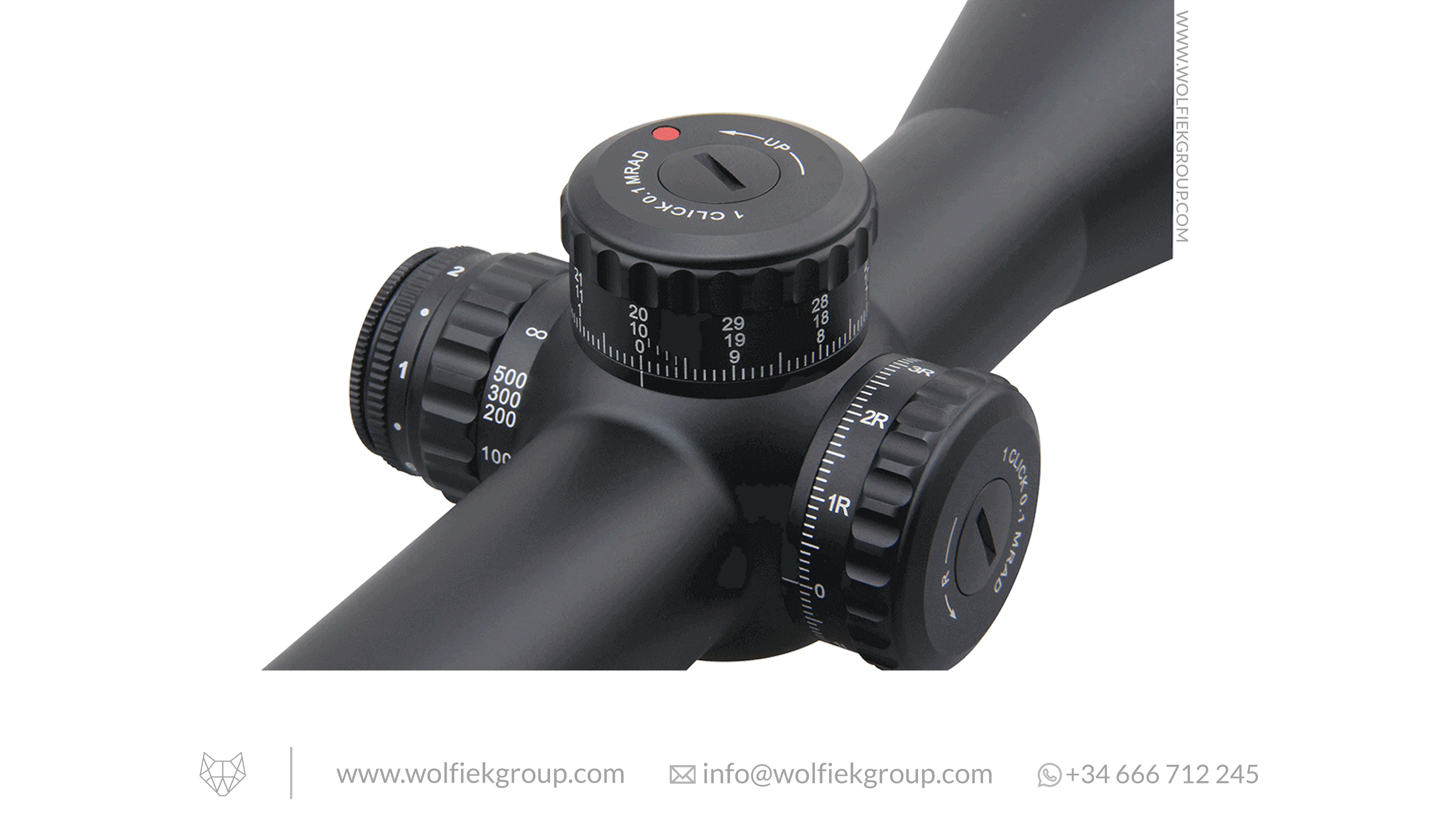 Vector Optics Continental Tactical Riflescope · x6 4-24x56 VCT FFP PRS