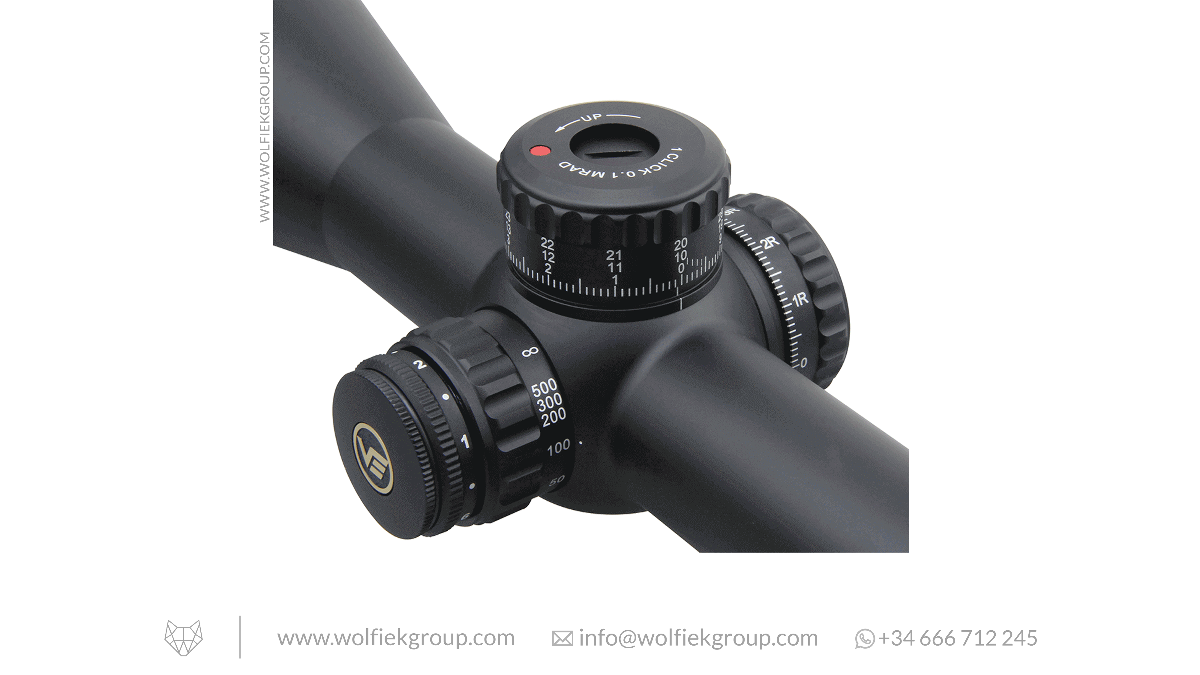 Vector Optics Continental Tactical Riflescope · x6 4-24x56 VCT FFP PRS