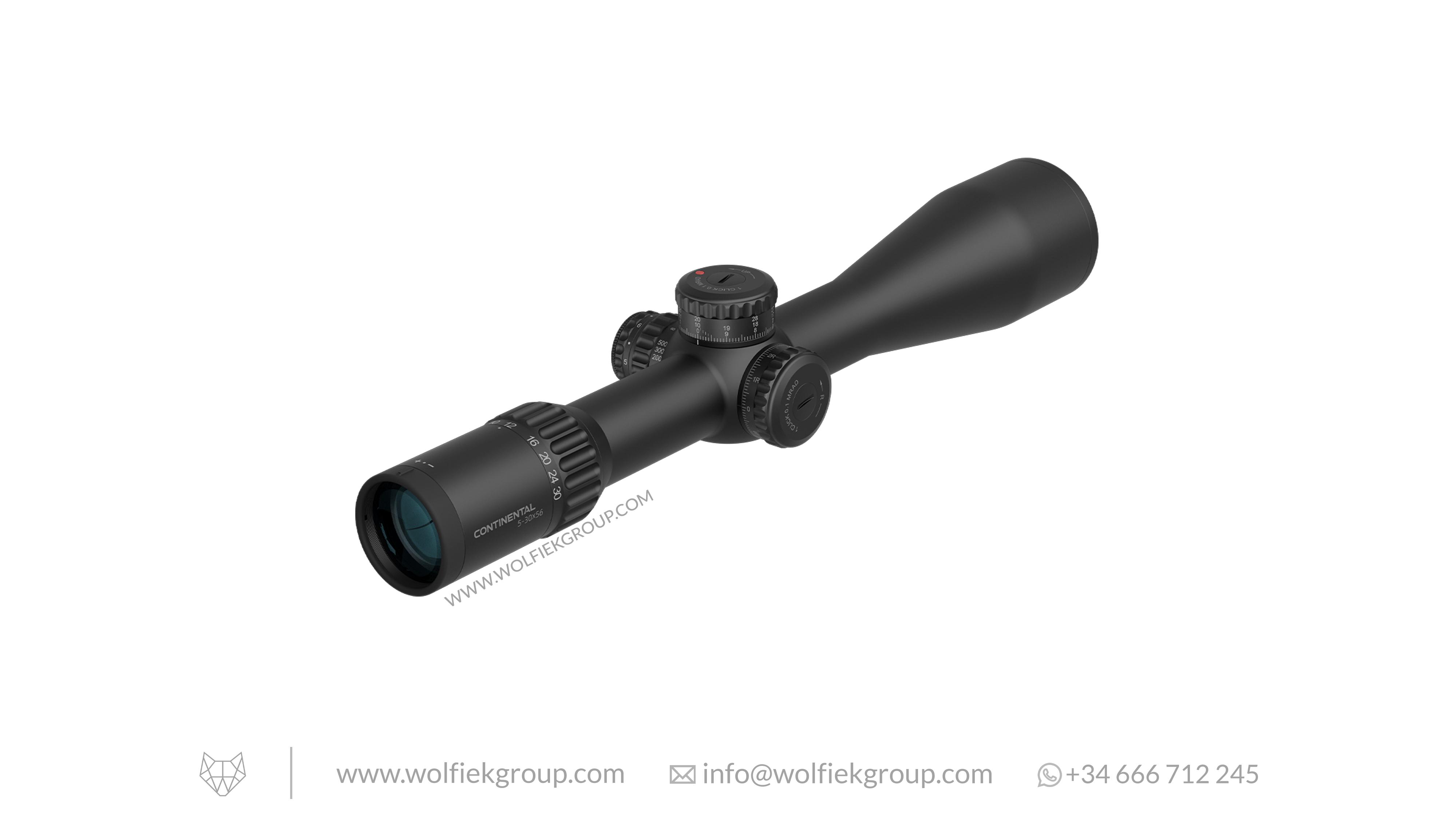 Vector Optics Continental Riflescope · x6 5-30x56 VCT FFP