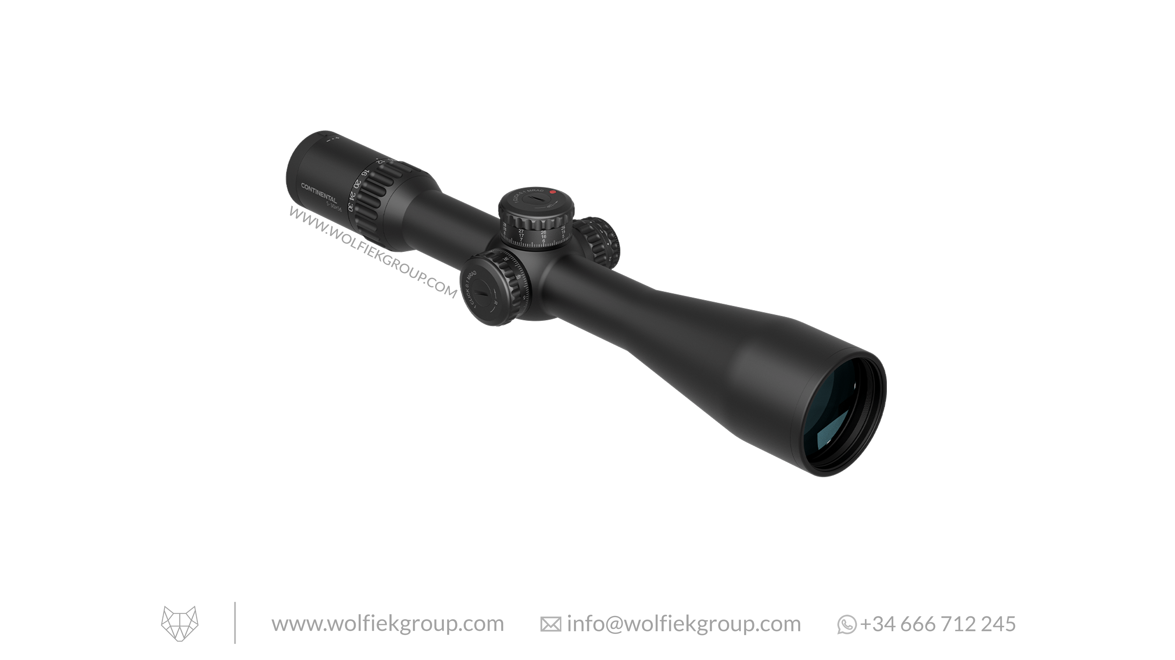 Vector Optics Continental Riflescope · x6 5-30x56 VCT FFP