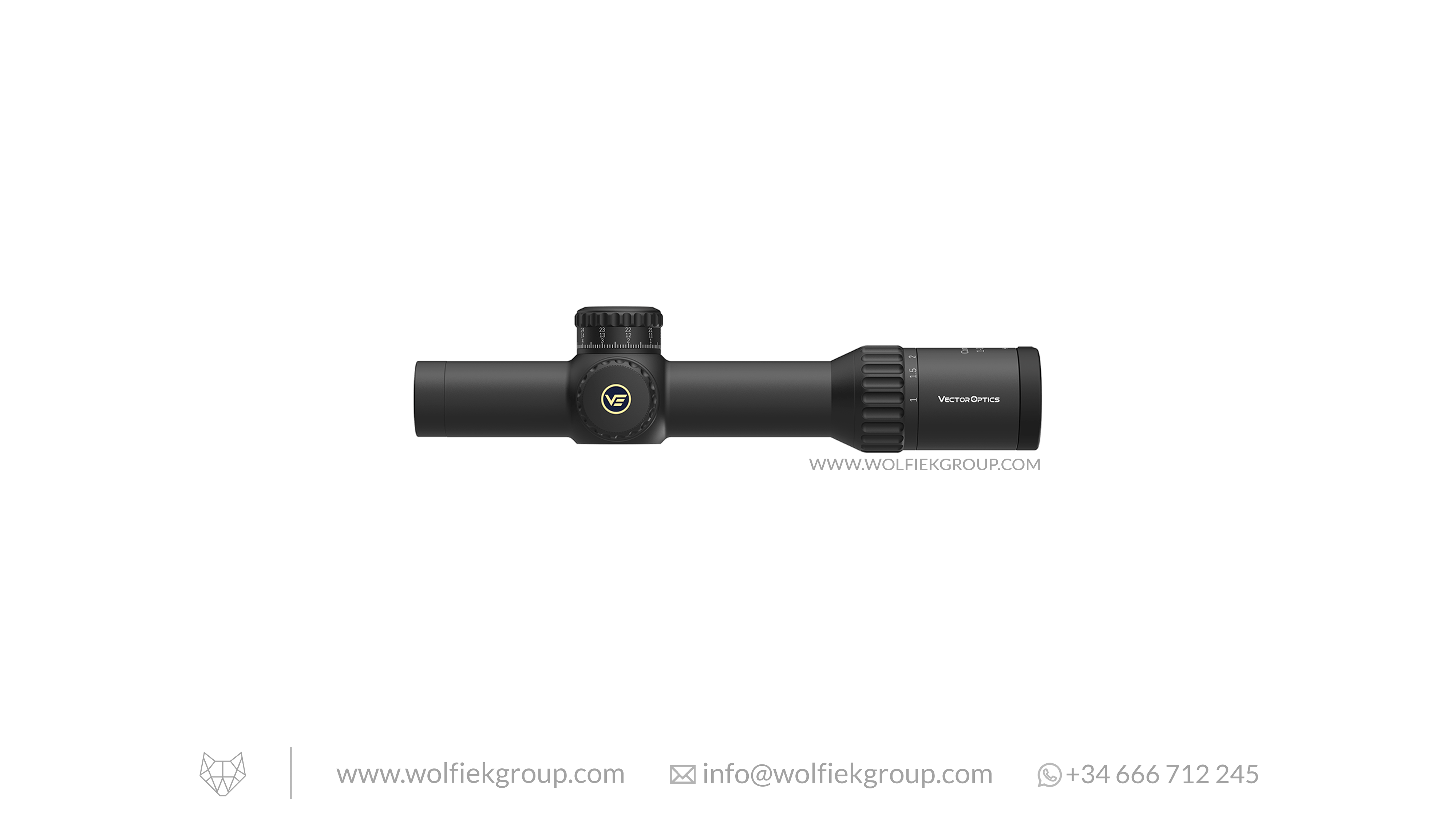 Vector Optics Continental Riflescope · x10 1-10x28 ED VET-CTR FFP
