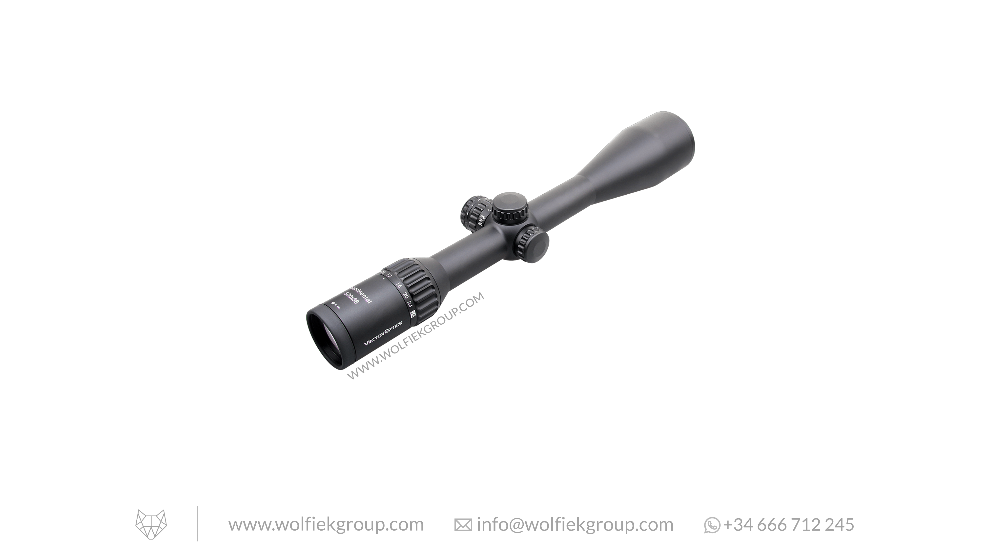 Vector Optics Continental Hunting Scope · x6 5-30x56 CDM SFP