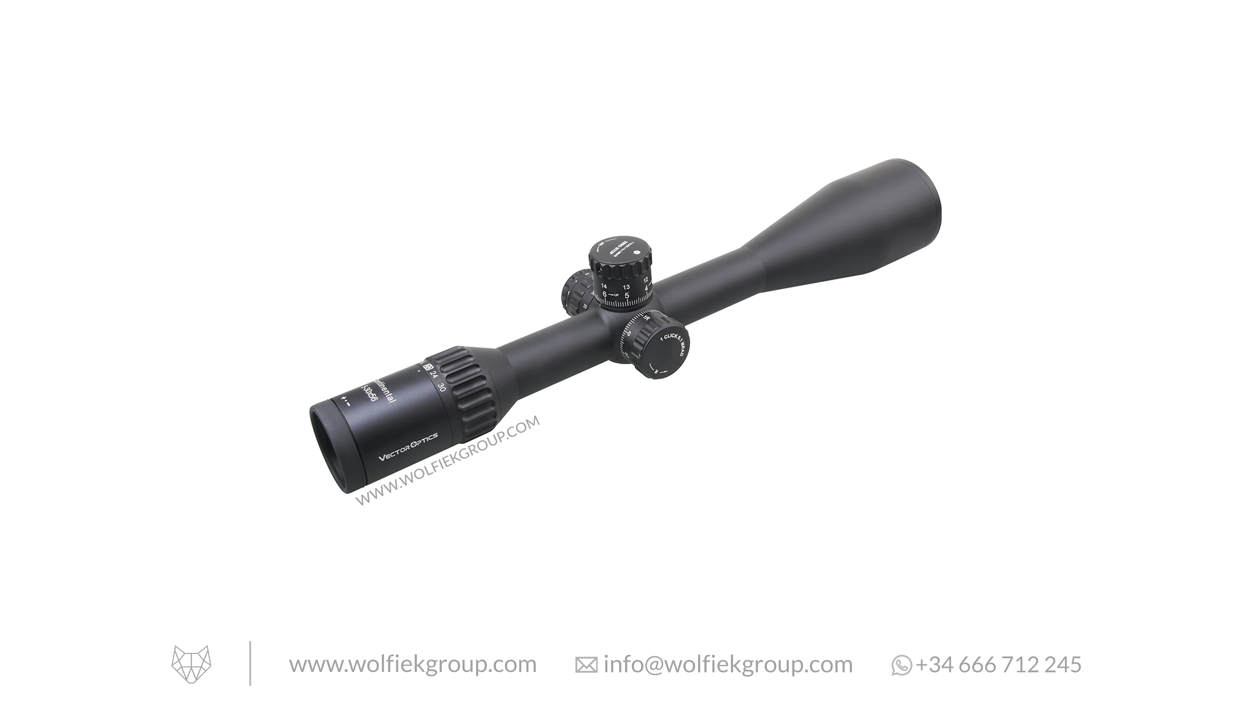 Vector Optics Continental Riflescope Tactical · x6 5-30x56 Zero Stop