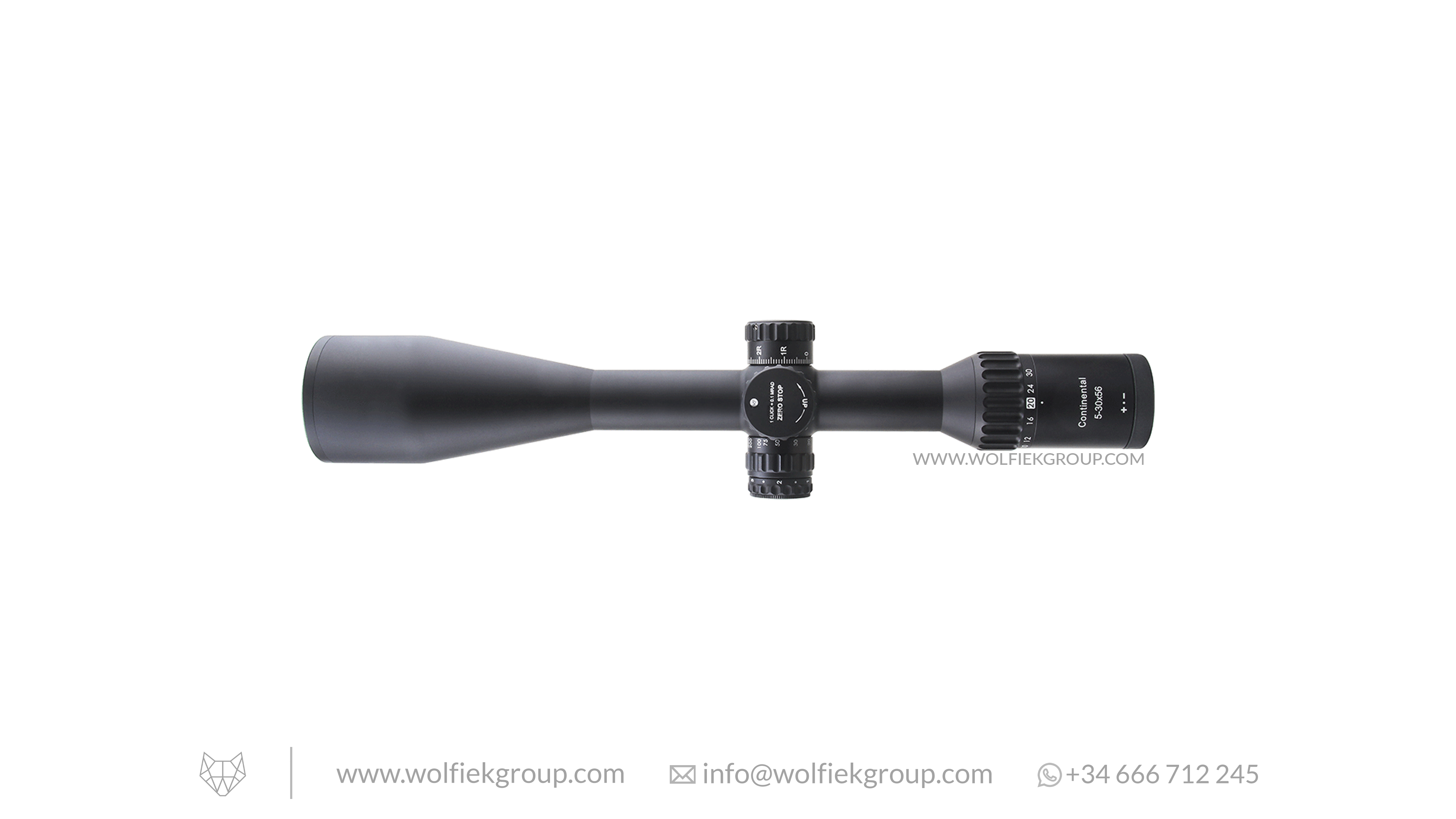 Vector Optics Continental Riflescope Tactical · x6 5-30x56 Zero Stop