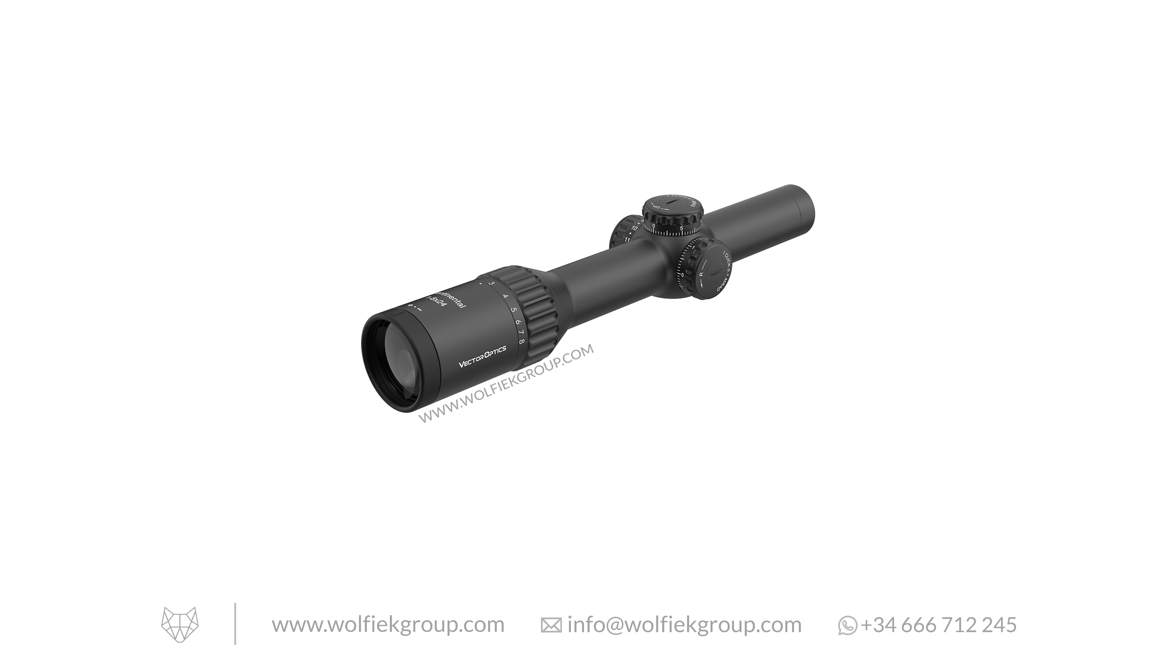 Vector Optics Continental Fiber LPVO Riflescope · x8 1-8x24i ED
