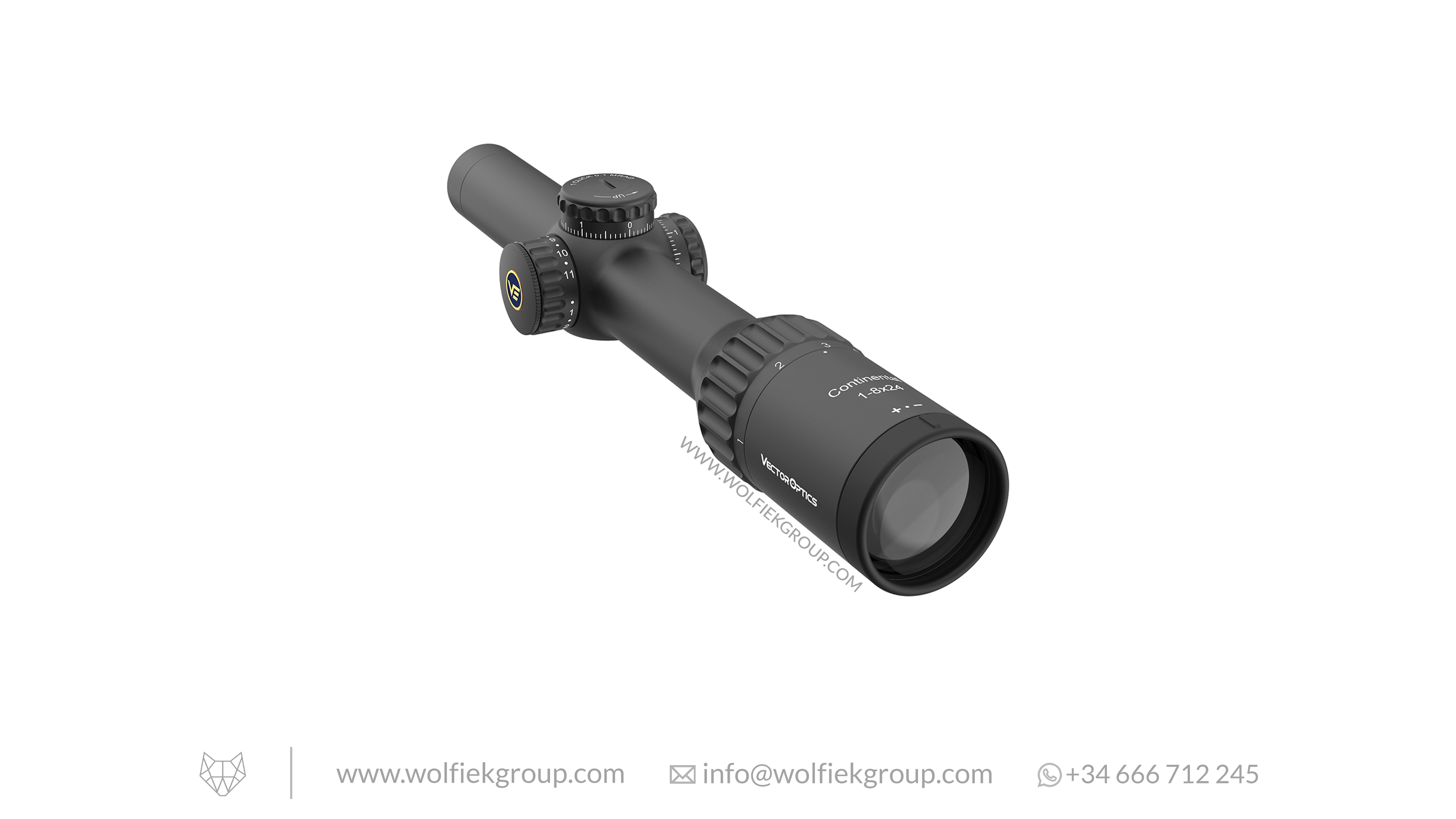 Vector Optics Continental Fiber LPVO Riflescope · x8 1-8x24i ED