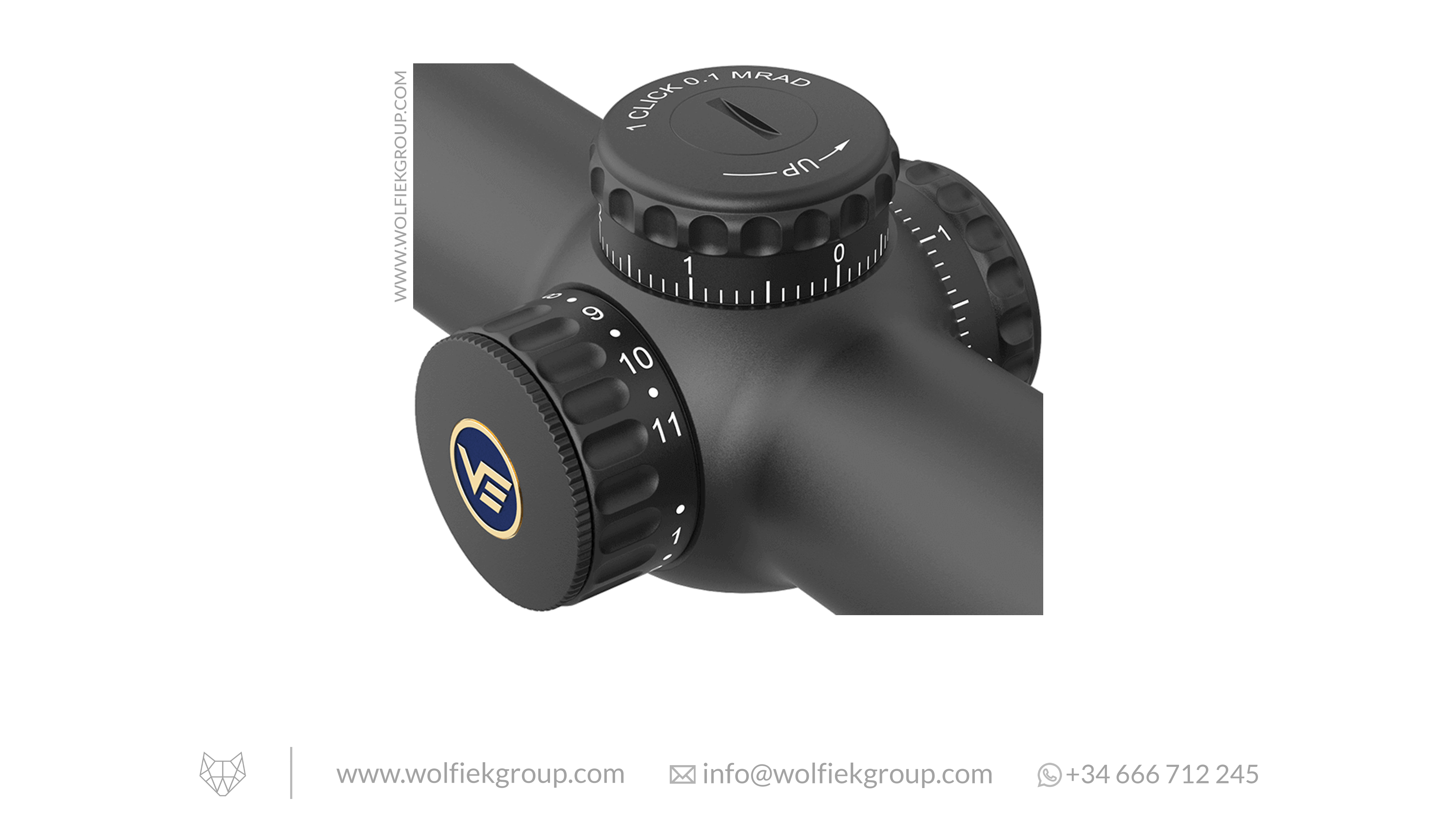 Vector Optics Continental Riflescope Tactical · x8 1-8x24 ED SFP