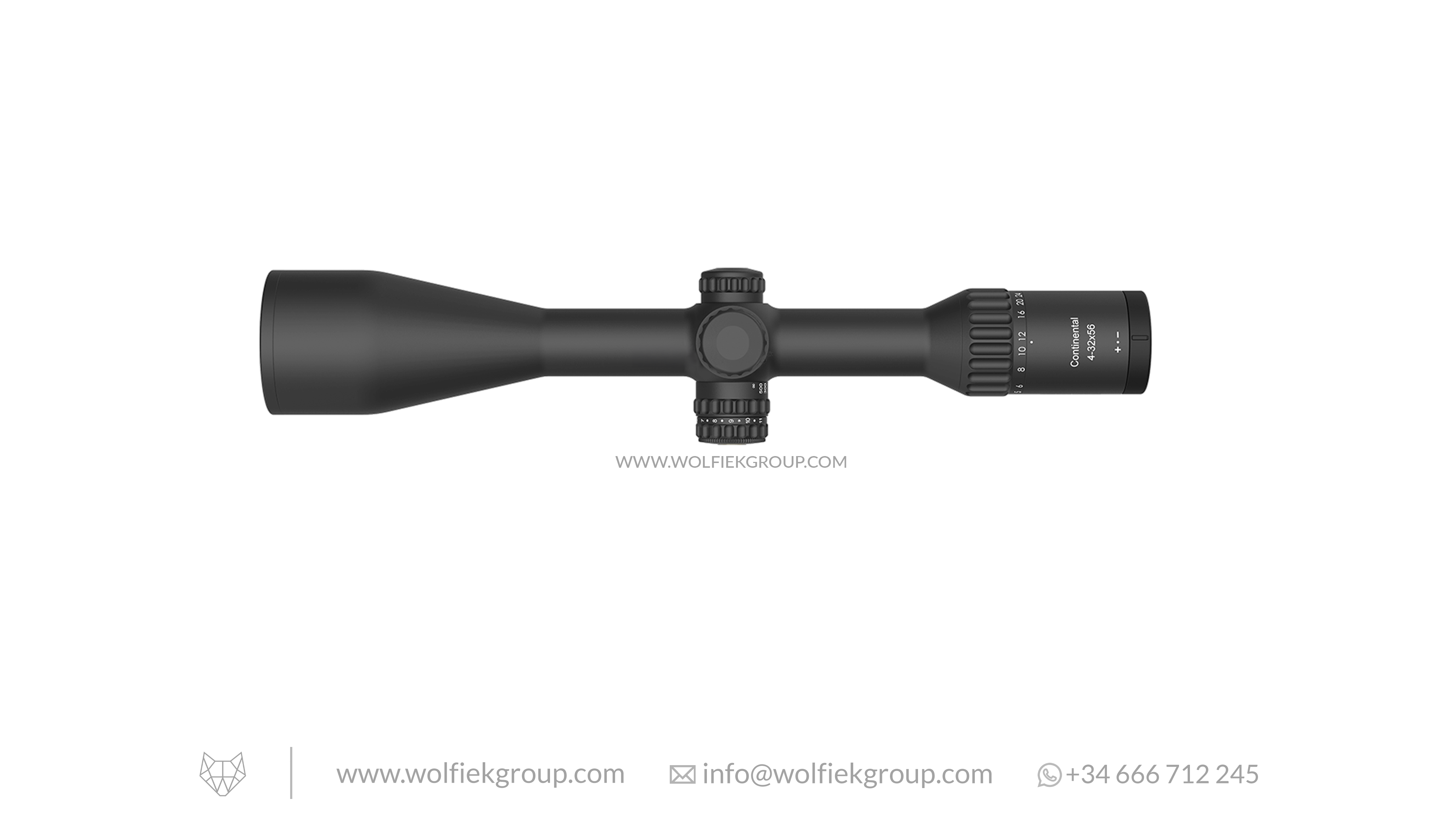 Vector Optics Continental Hunting Scope ED · x8 4-32x56 SFP