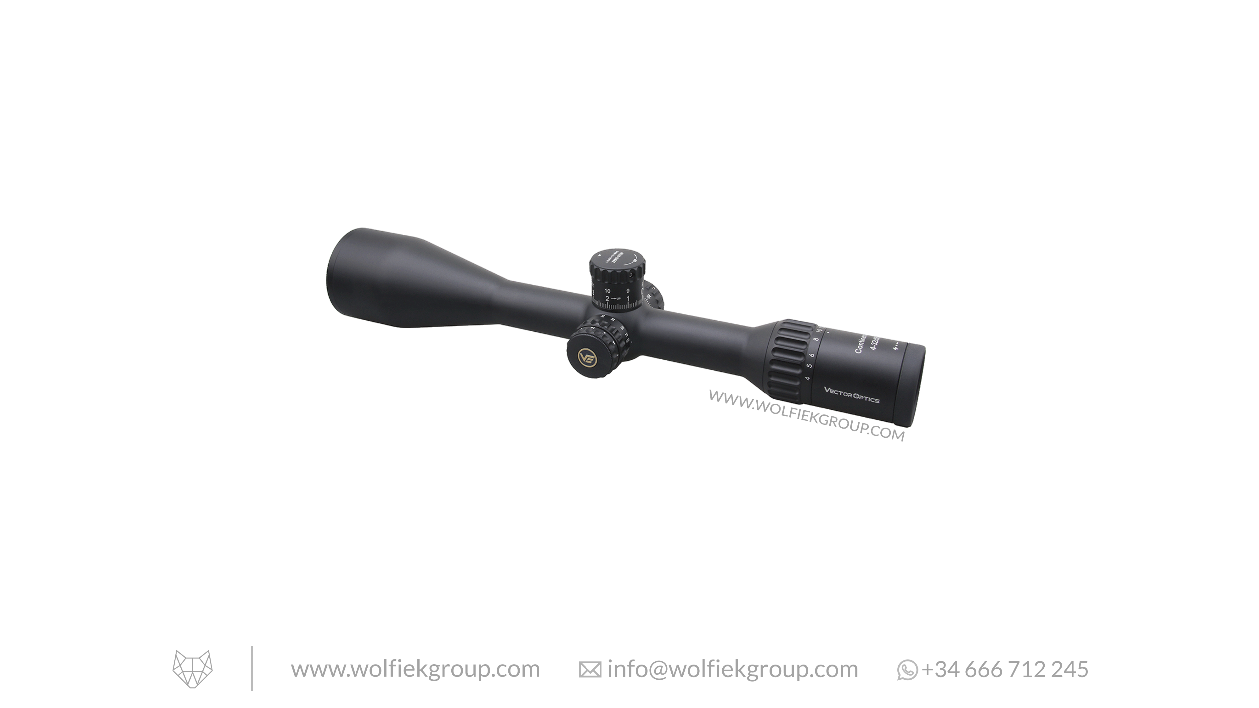 Vector Optics Continental Riflescope · x8 4-32x56 ED Tactical SFP