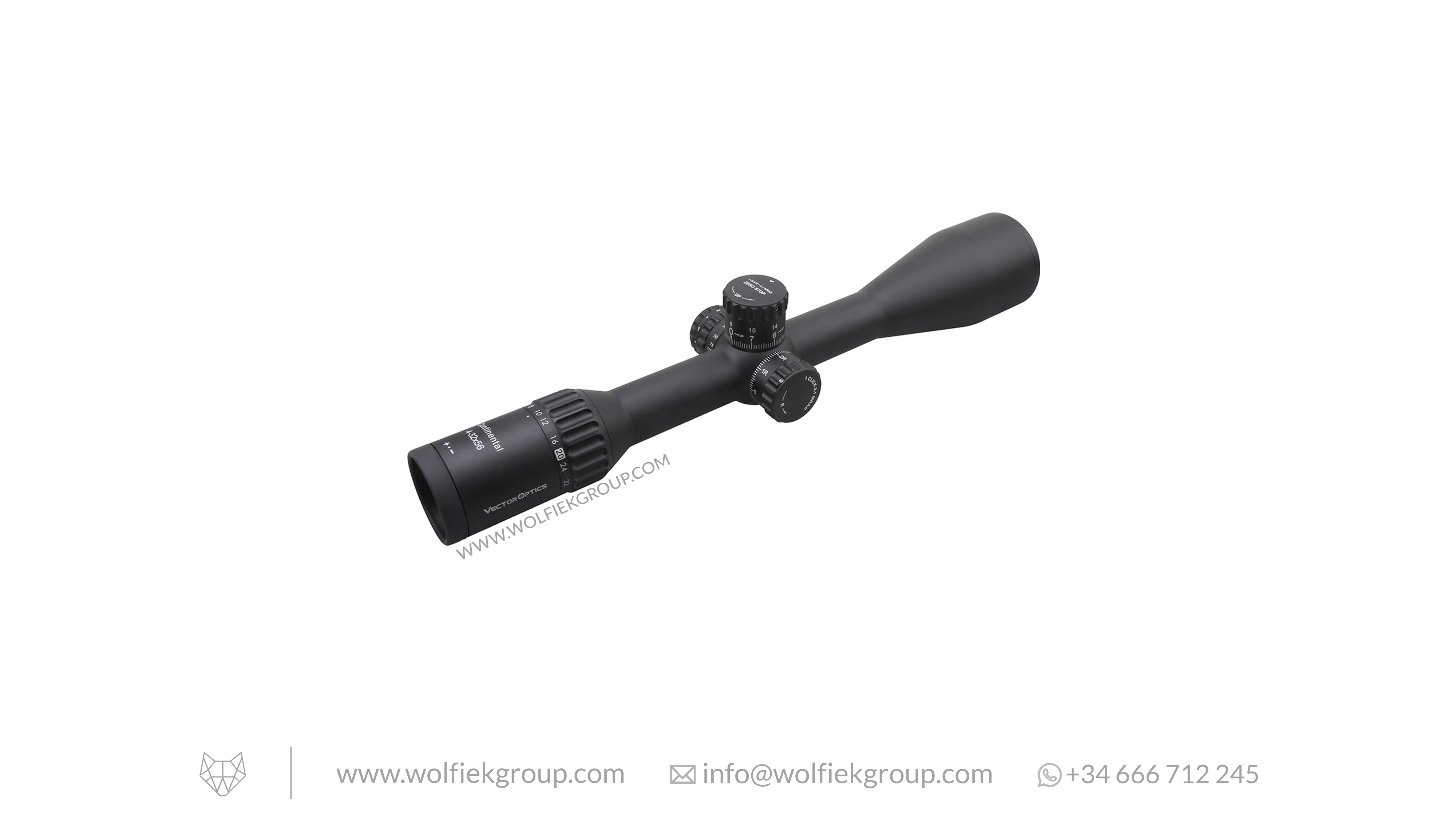 Vector Optics Continental Riflescope · x8 4-32x56 ED Tactical SFP