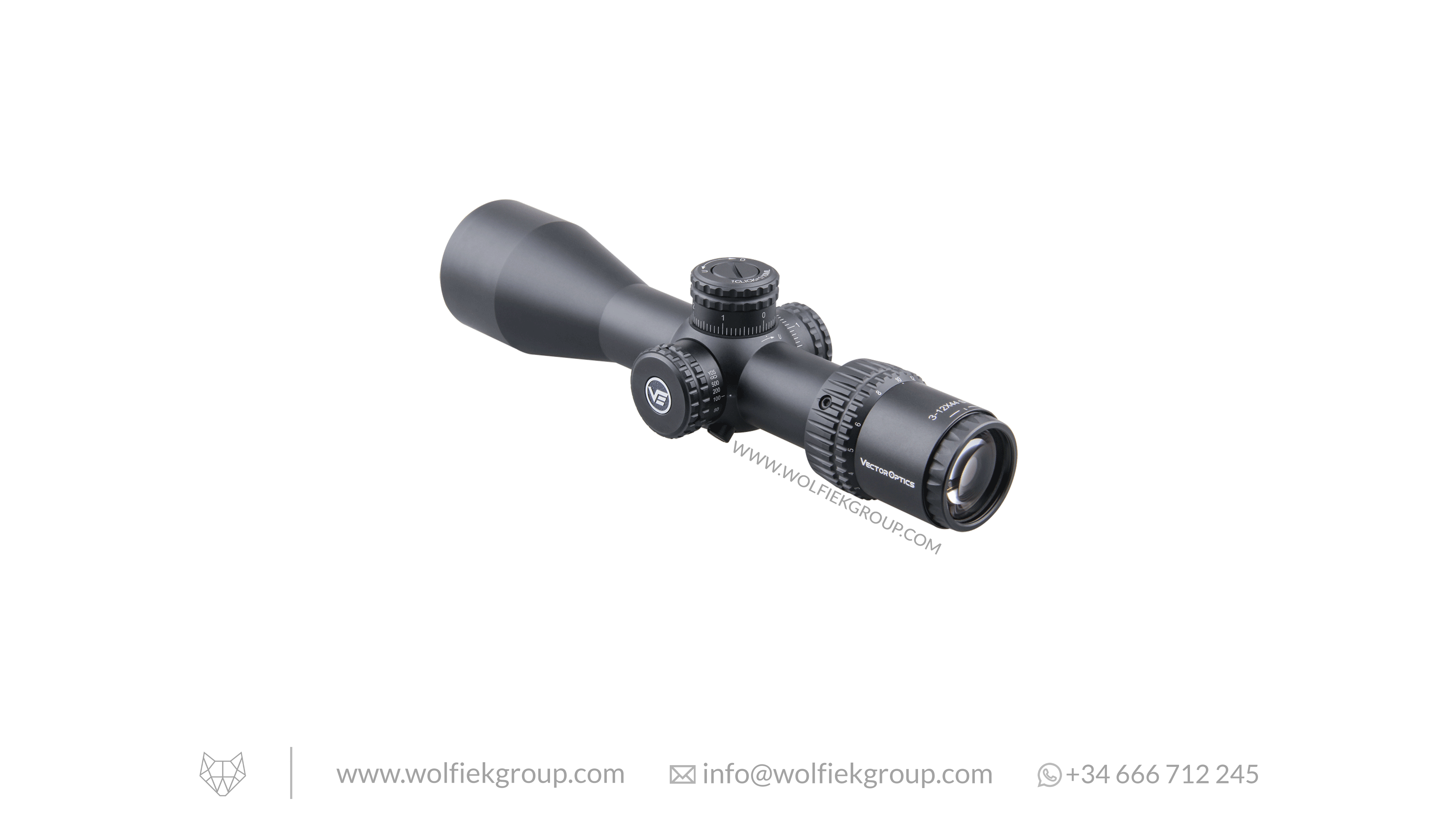 Vector Optics Veyron Riflescope · 3-12x44 SFP