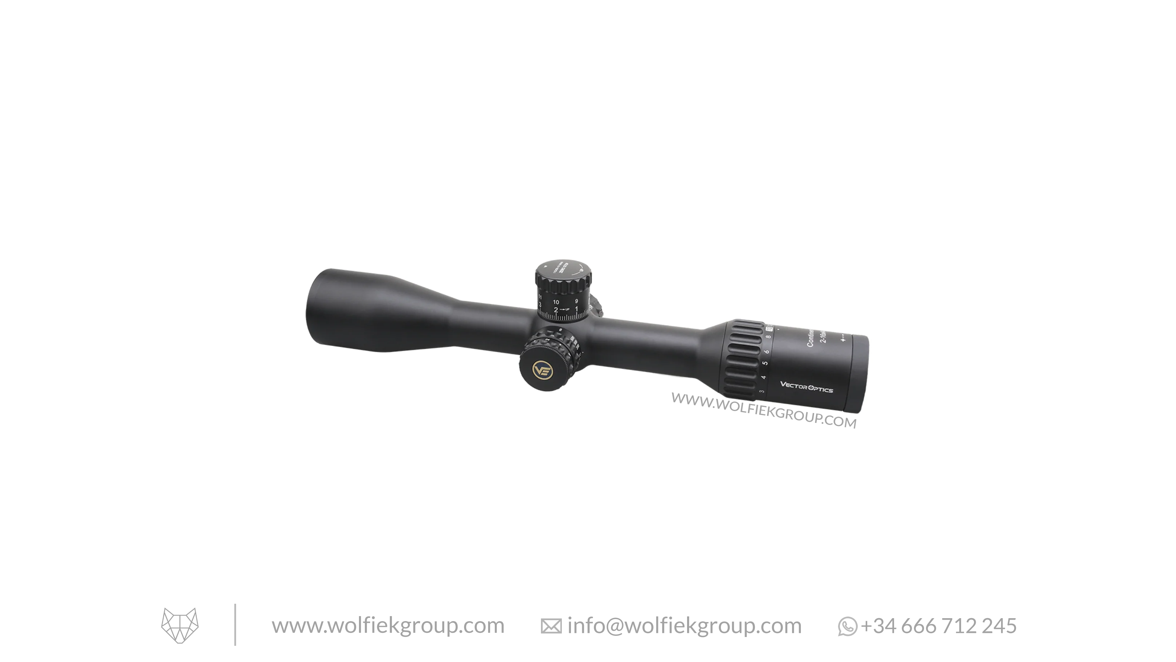 Vector Optics Continental Tactical Scope ED · x8 2-16x44 SFP