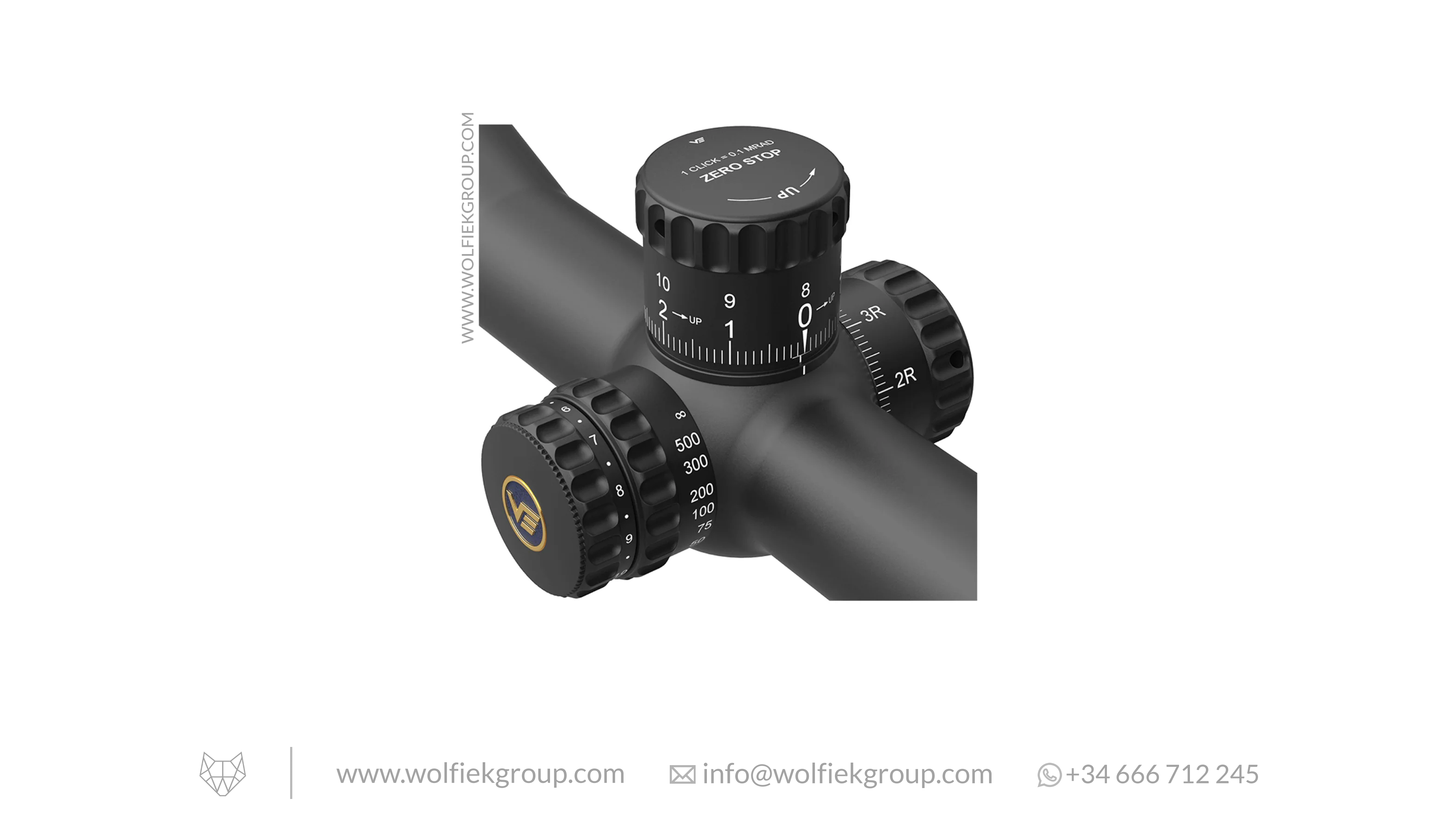 Vector Optics Continental Tactical Scope ED · x8 2-16x44 SFP