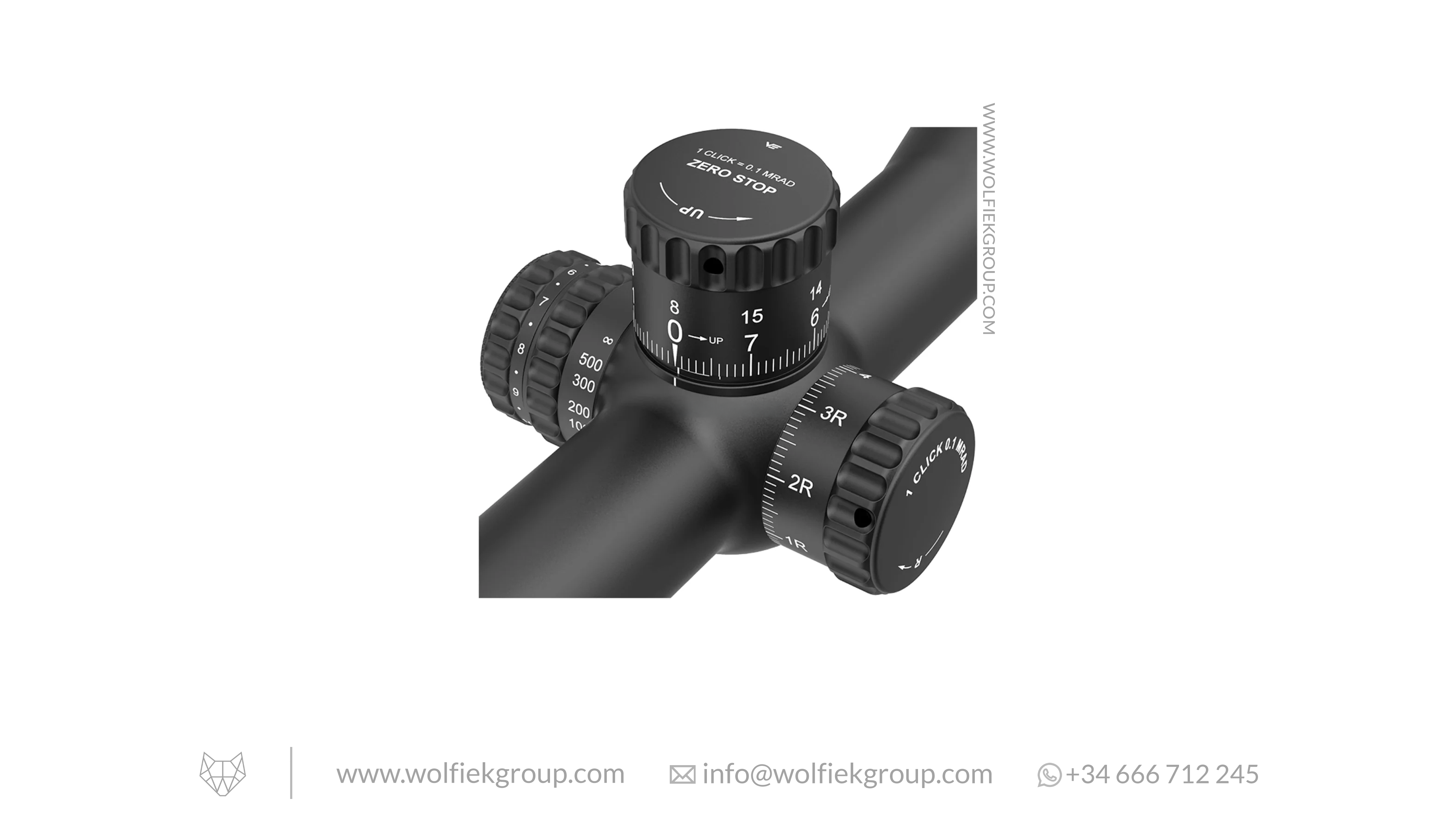 Vector Optics Continental Tactical Scope ED · x8 2-16x44 SFP