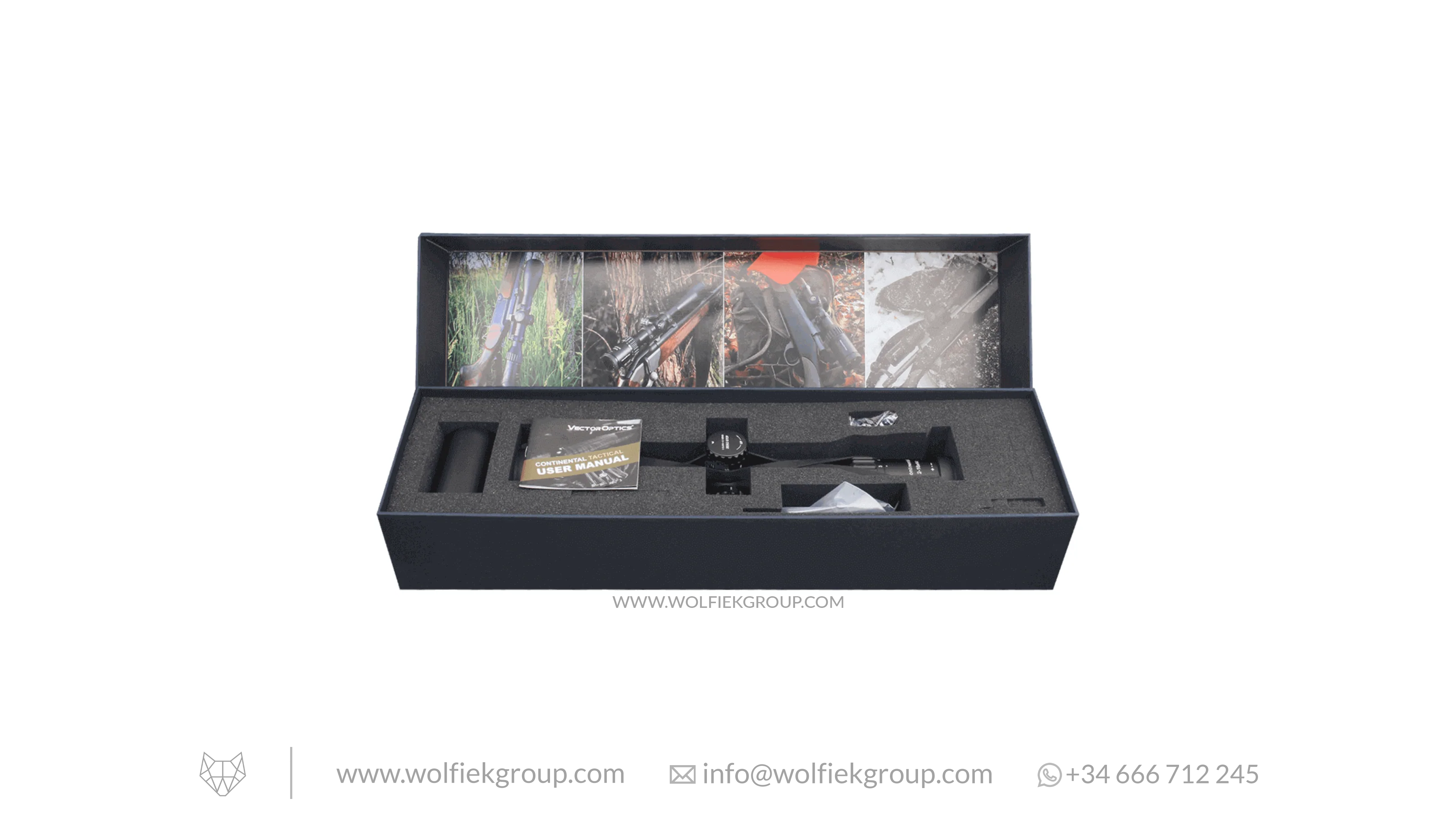 Vector Optics Continental Tactical Scope ED · x8 2-16x44 SFP