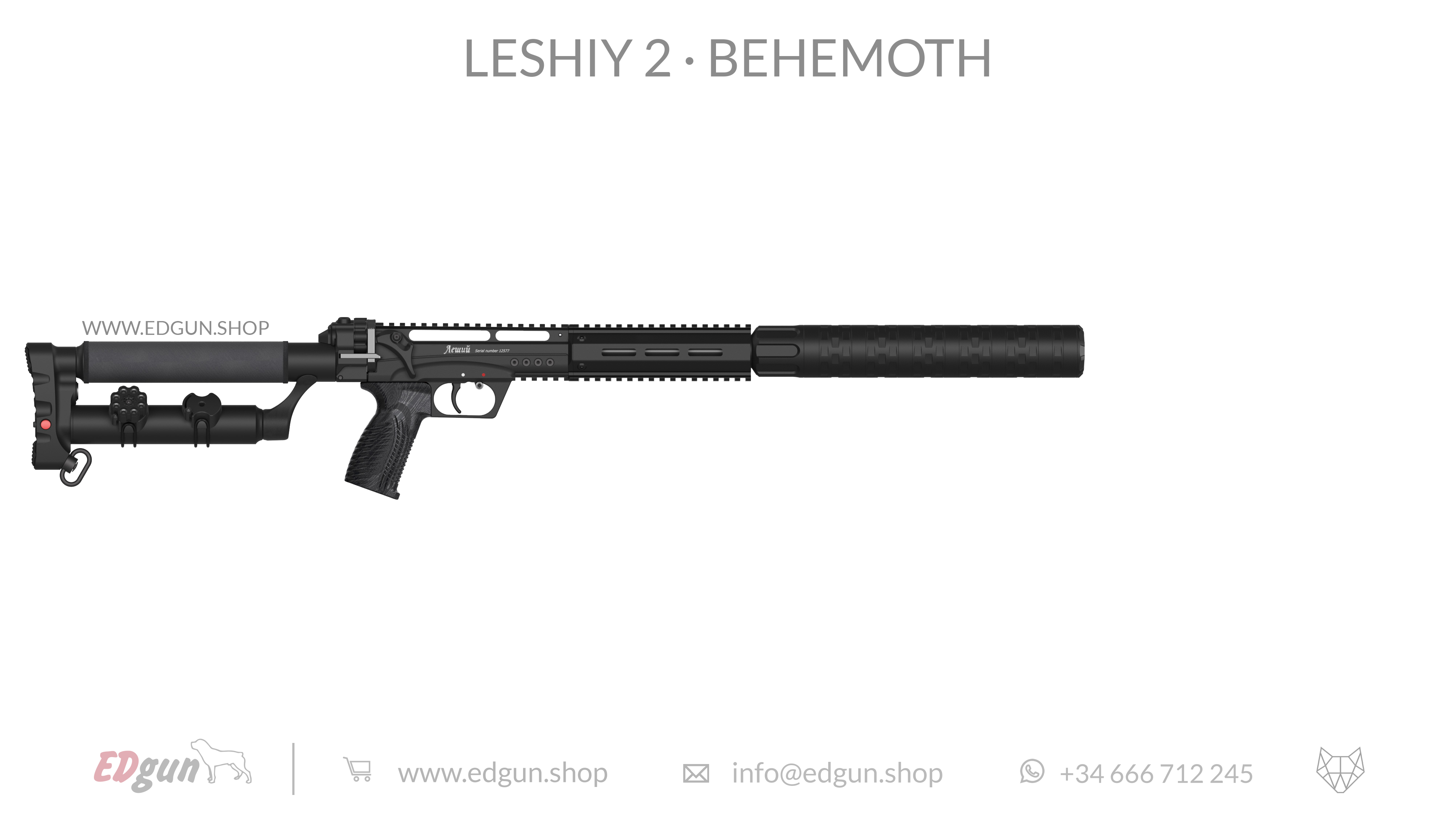 Leshiy 2 · Behemoth Picatinny · All Black