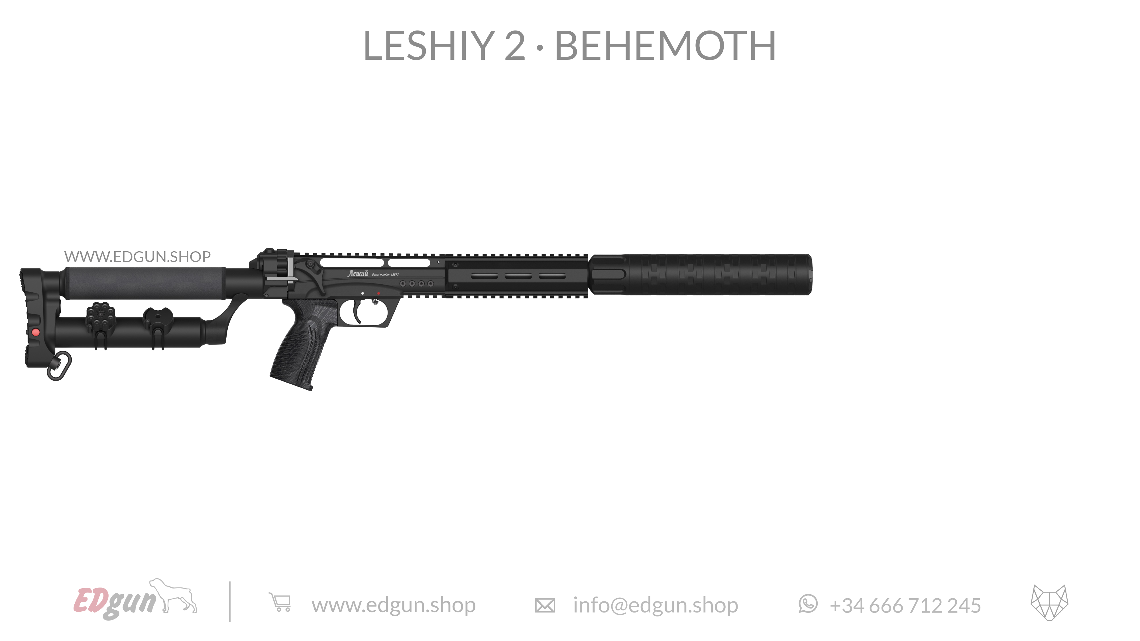 Leshiy 2 · Behemoth Picatinny · All Black