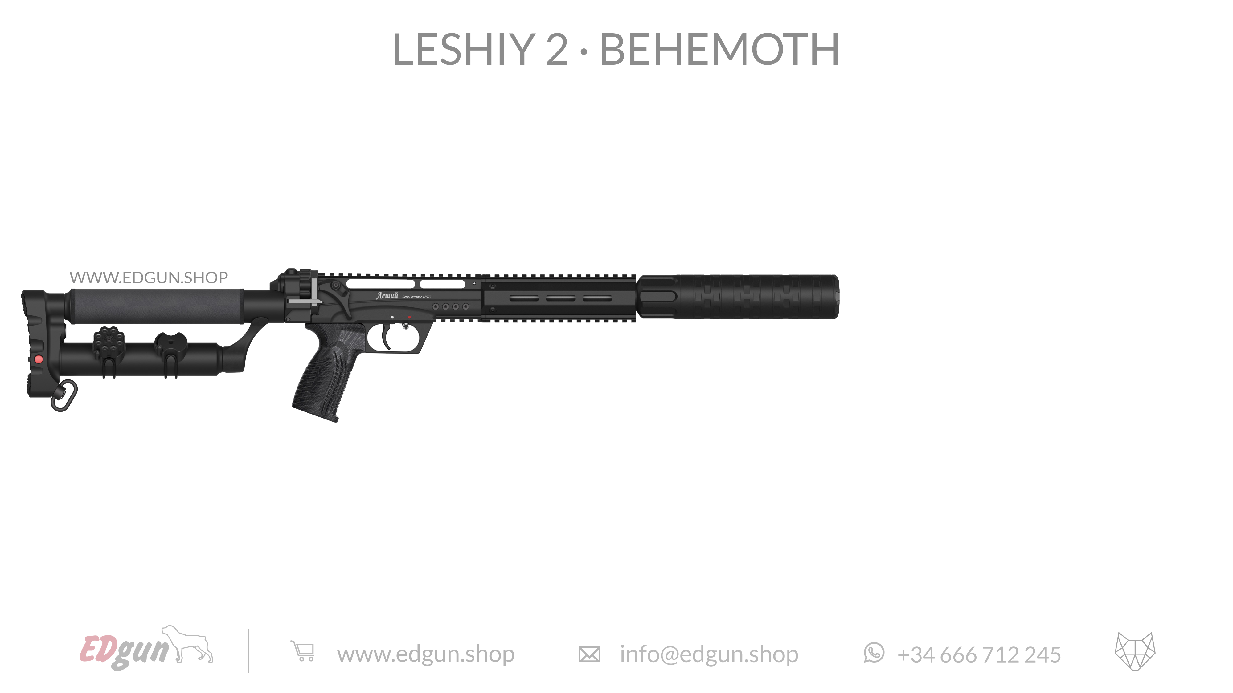 Leshiy 2 · Behemoth Picatinny · All Black