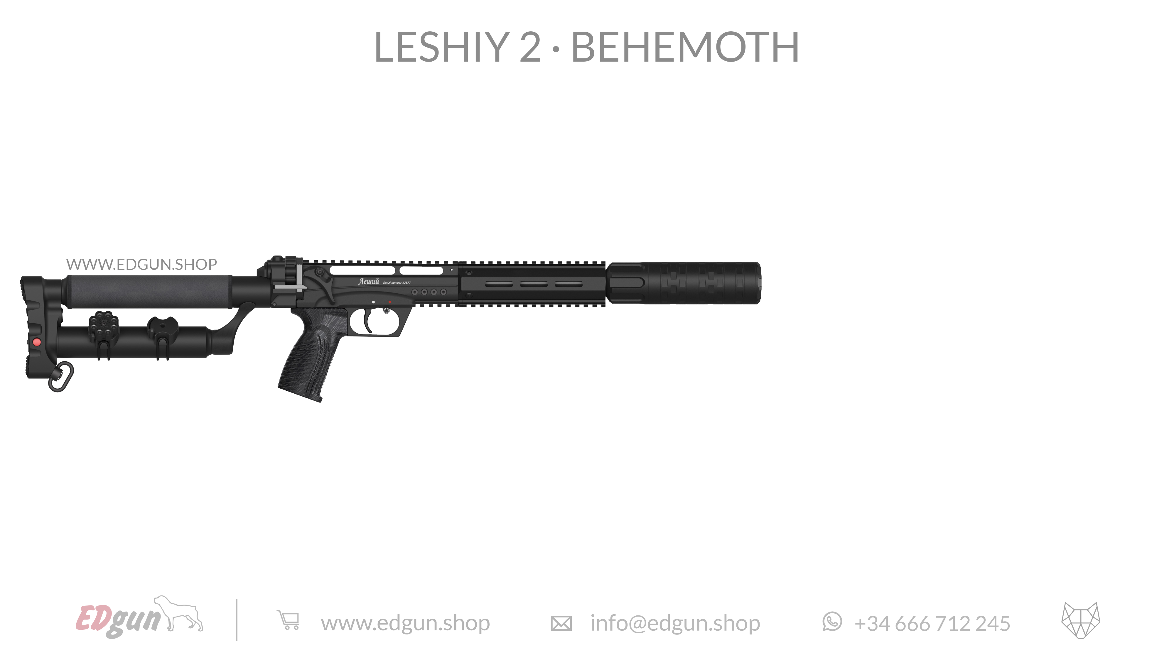 Leshiy 2 · Behemoth Picatinny · All Black